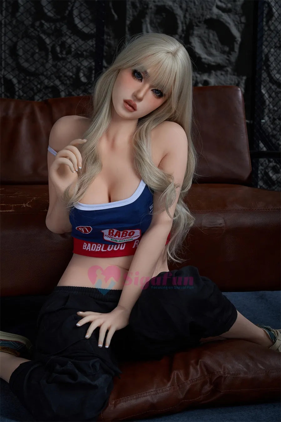 Sigafun | Jacque 5Ft 4/163cm Realistic Large Breast Silicone Head Sex Doll (US Stock )