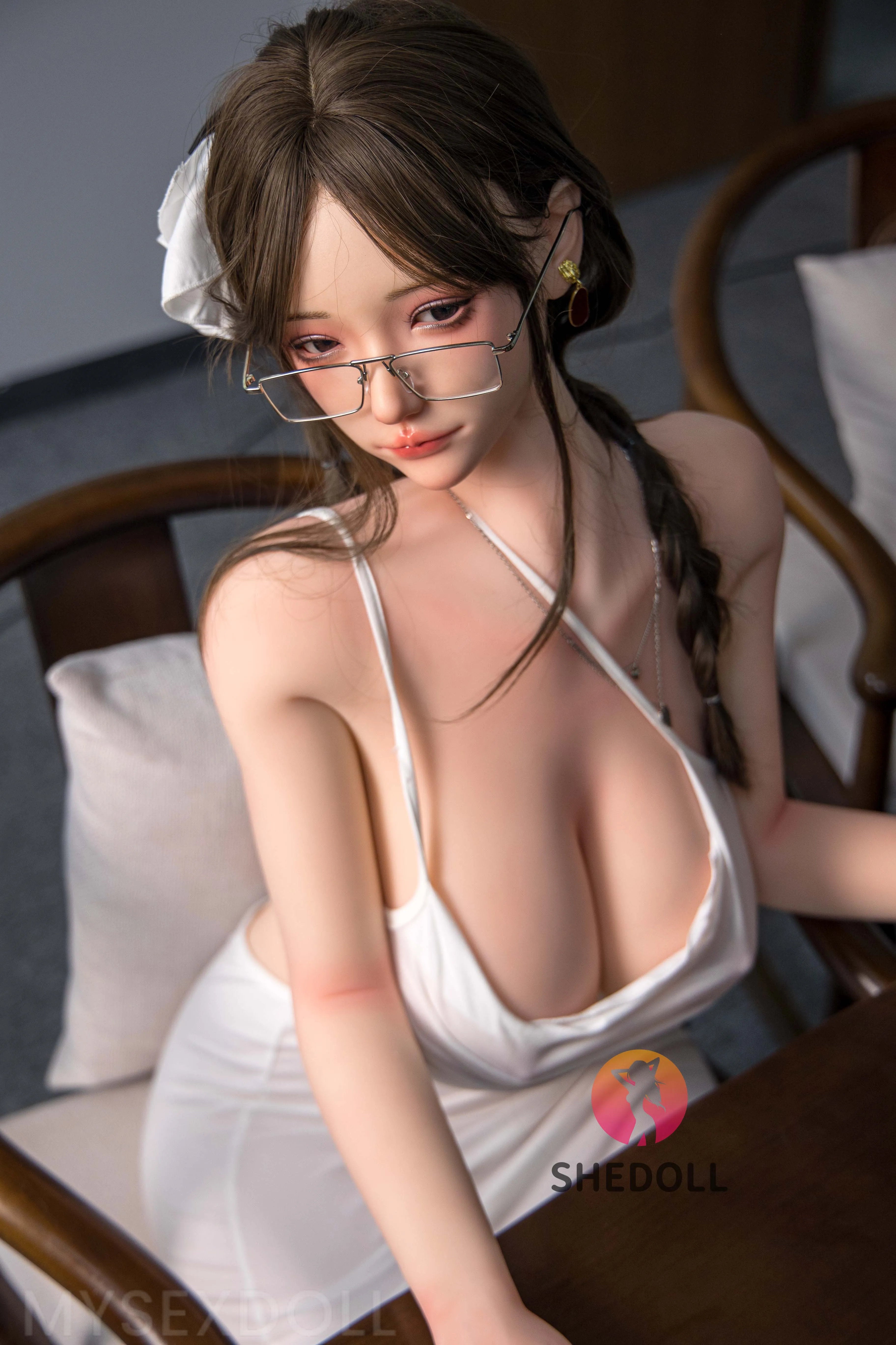 SHEDOLL | Bellona 5Ft 4/163cm Elastic Large Breast Silicone Head Sex Doll (Customizable)