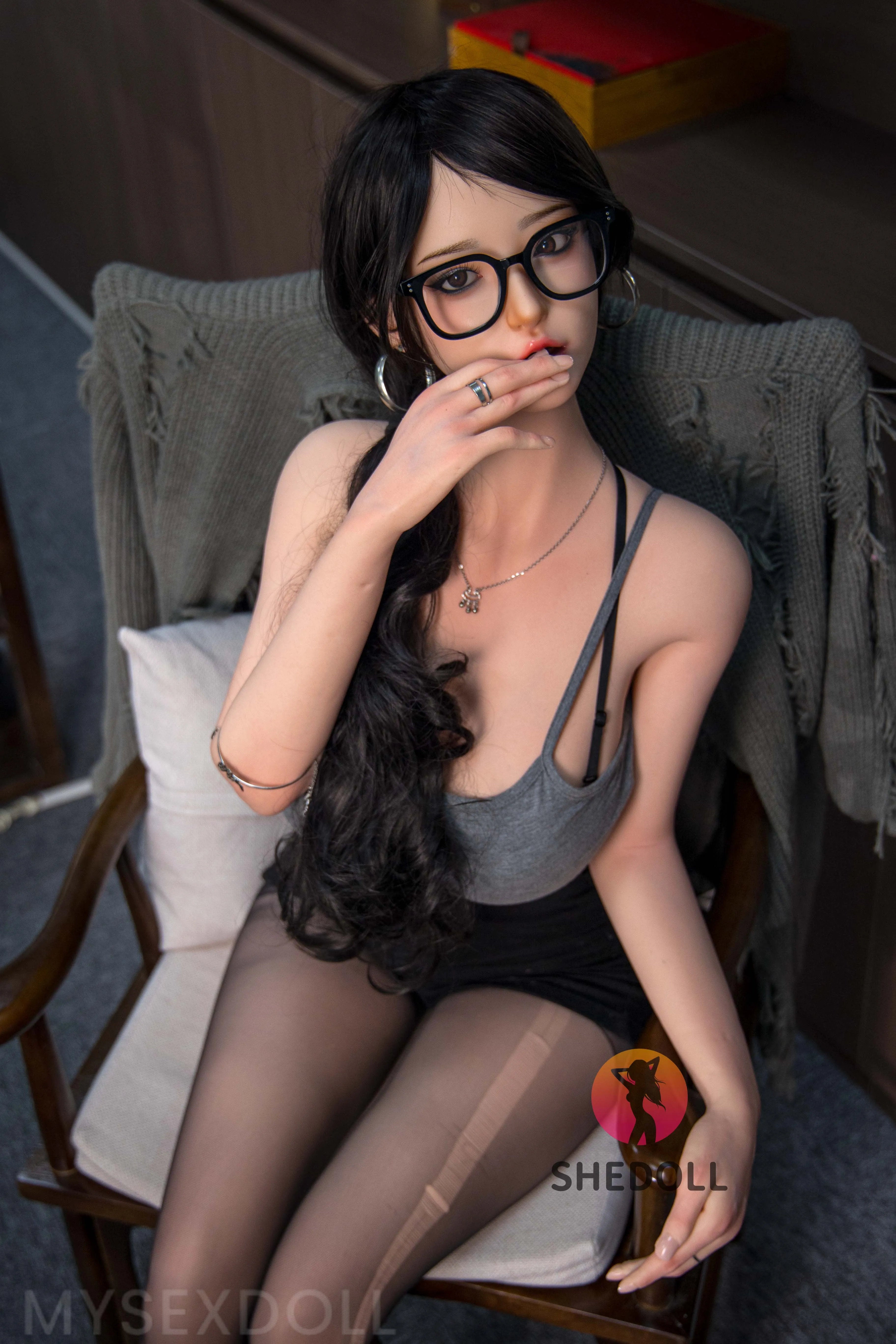 SHEDOLL | Bellona 5Ft 4/163cm Elastic Large Breast Silicone Head Sex Doll (Customizable)