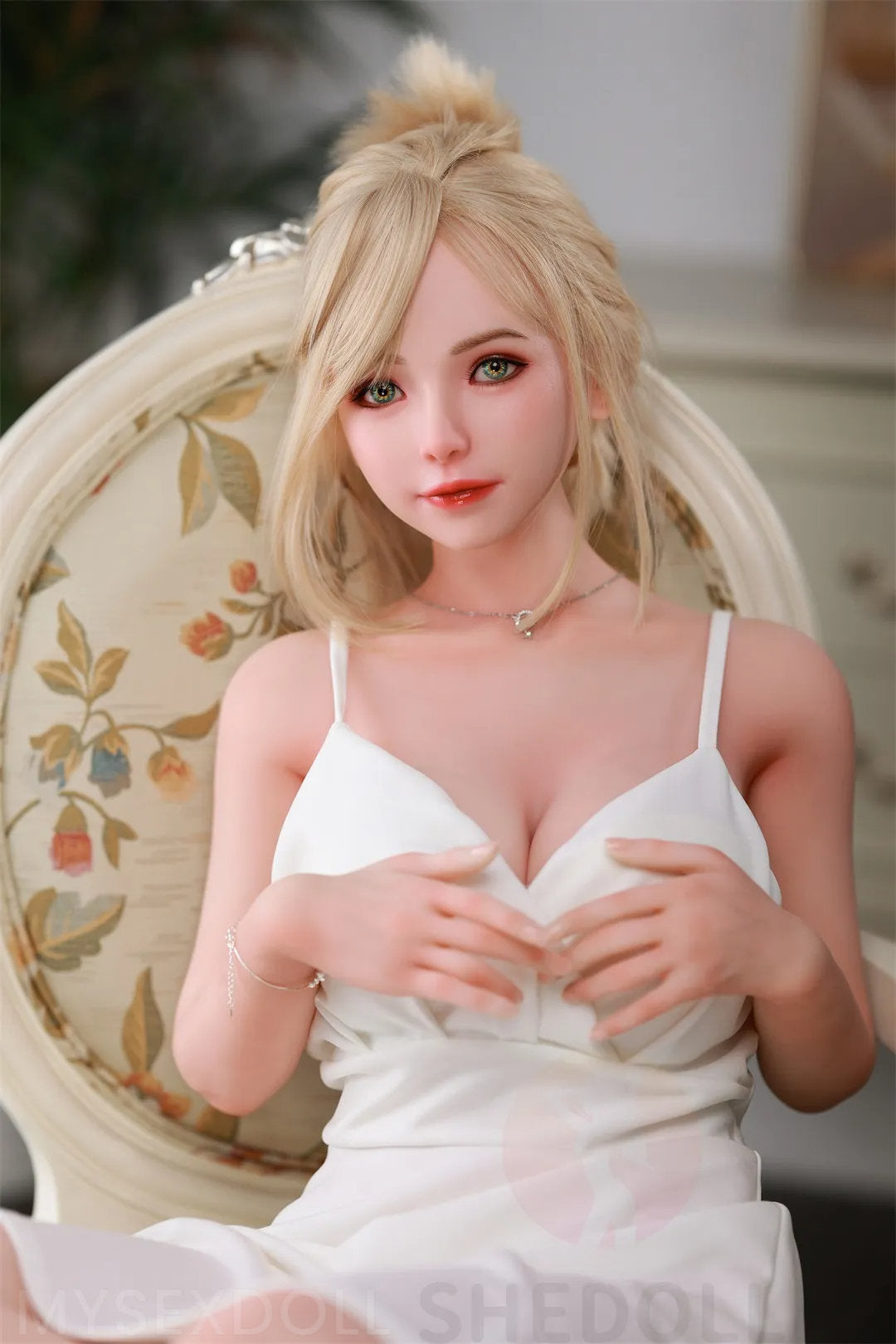 SHEDOLL | Nerine 4Ft 11/150cm Realistic Medium Breast Silicone Head Sex Doll (Customizable)
