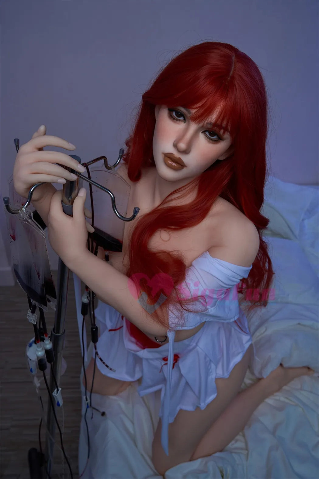 Sigafun | Marilu 5Ft 5/164cm Elastic Large Breast Silicone Head Sex Doll (US Stock)