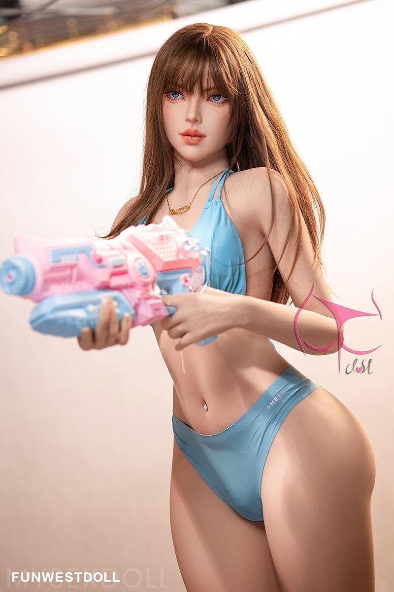 Funwest | Dolly 5ft 2/157cm Flexible Small Breast TPE Sex Doll (Customizable)