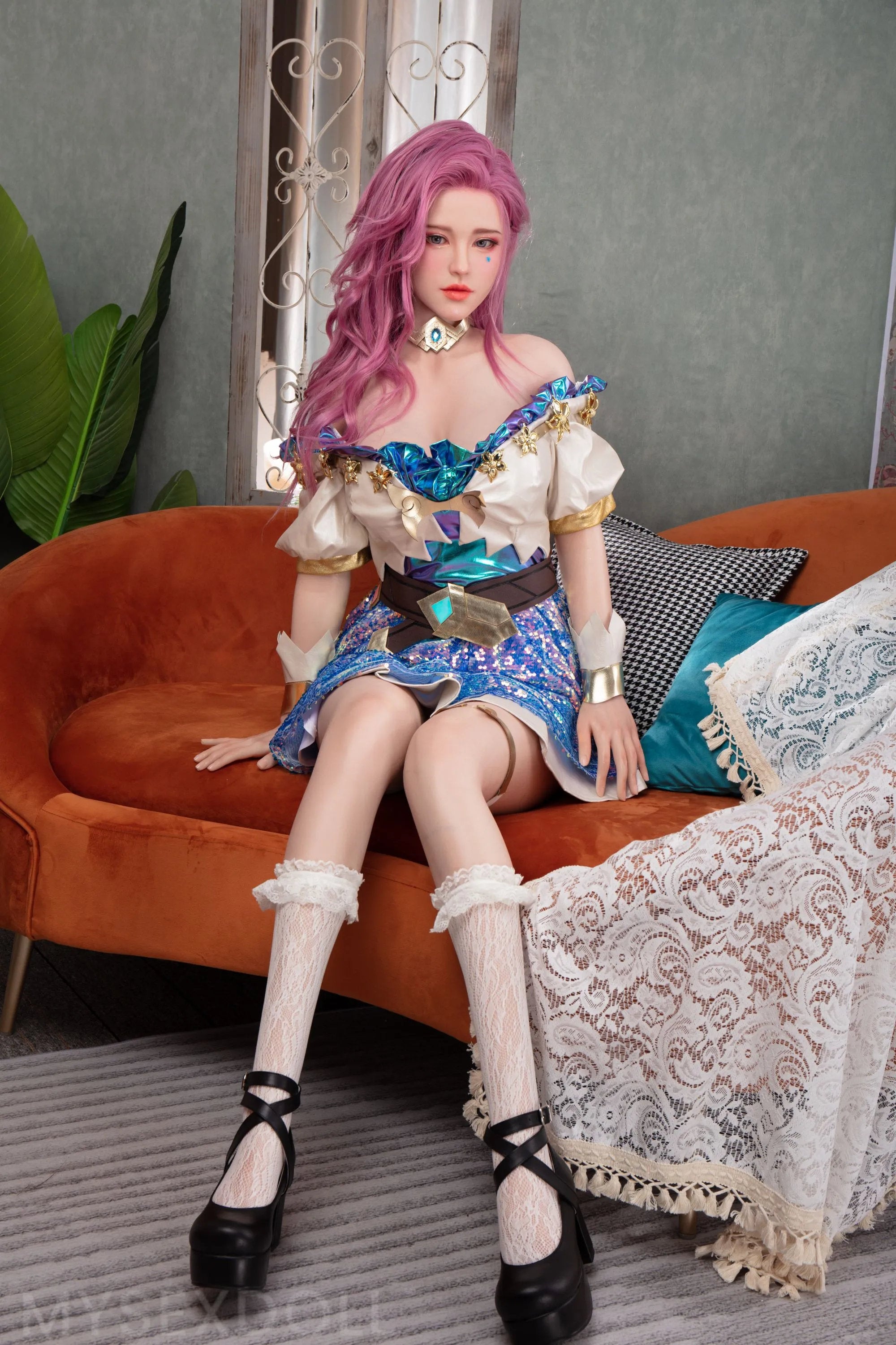 Starpery | Gertrude 5Ft 7/171cm Realistic Medium Breast Silicone Head Sex Doll (US Stock)