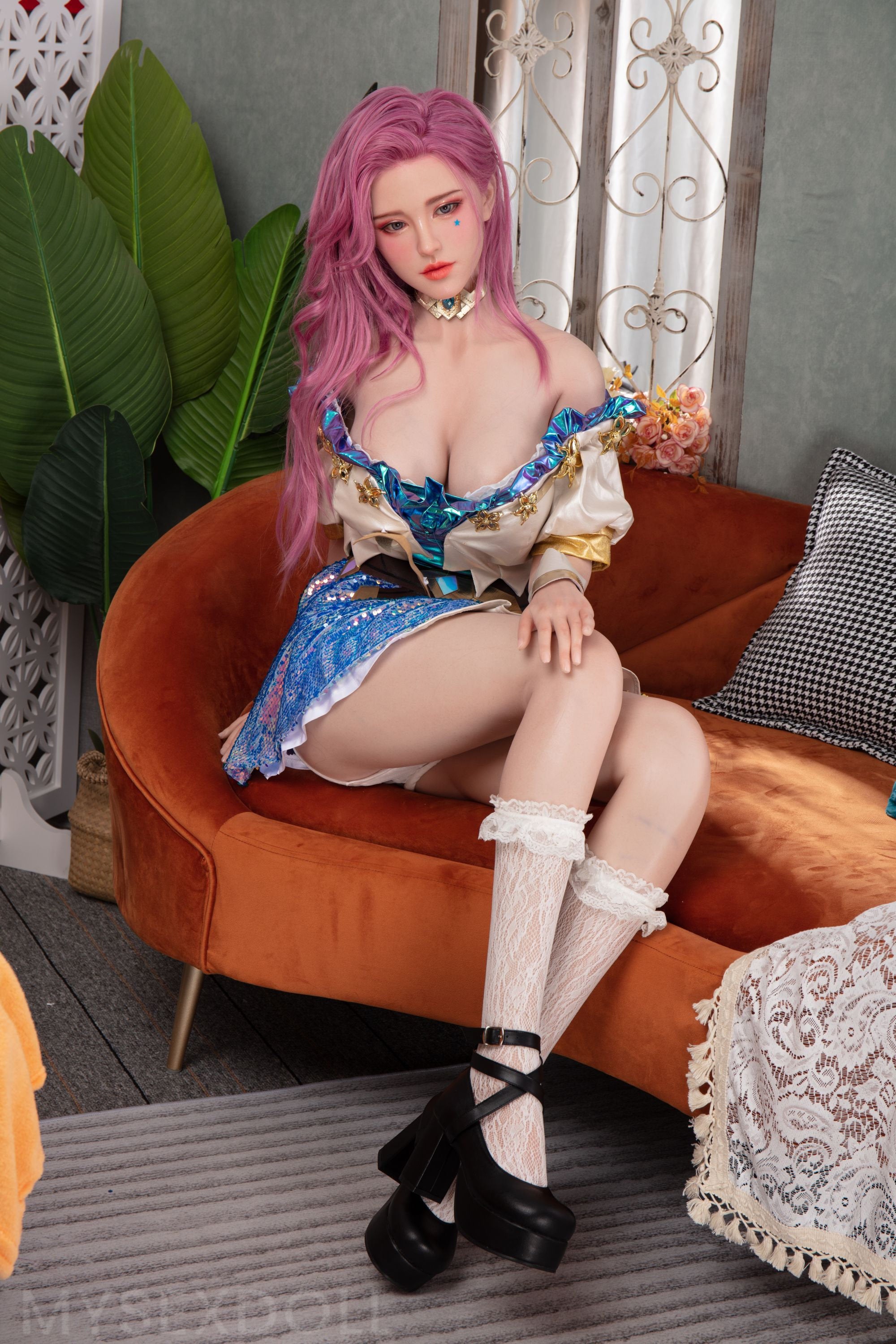 Starpery | Gertrude 5Ft 7/171cm Realistic Medium Breast Silicone Head Sex Doll (US Stock)
