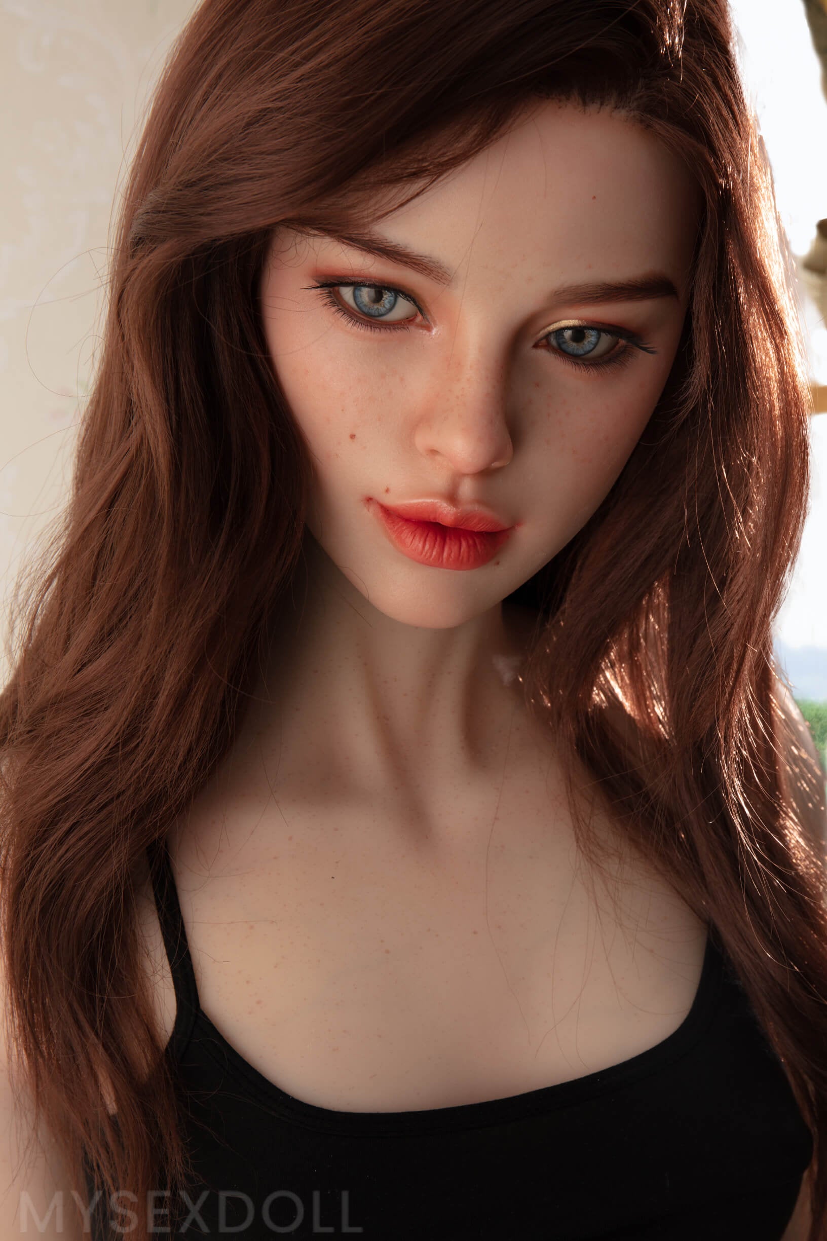 Starpery | Meghann 5Ft 7/171cm Realistic Small Breast Silicone Head Sex Doll (Customizable)