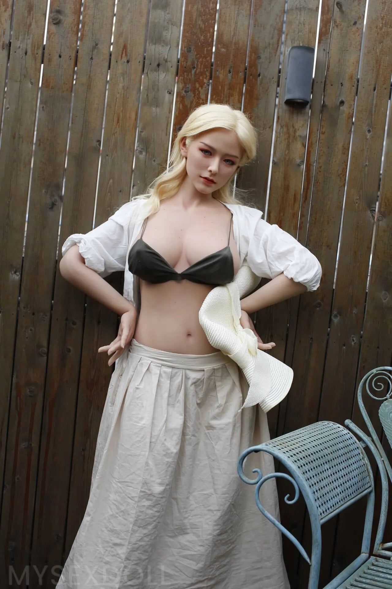 Starpery | Ping 5Ft 1/156cm Realistic Large Breast Silicone Head Sex Doll (Customizable)