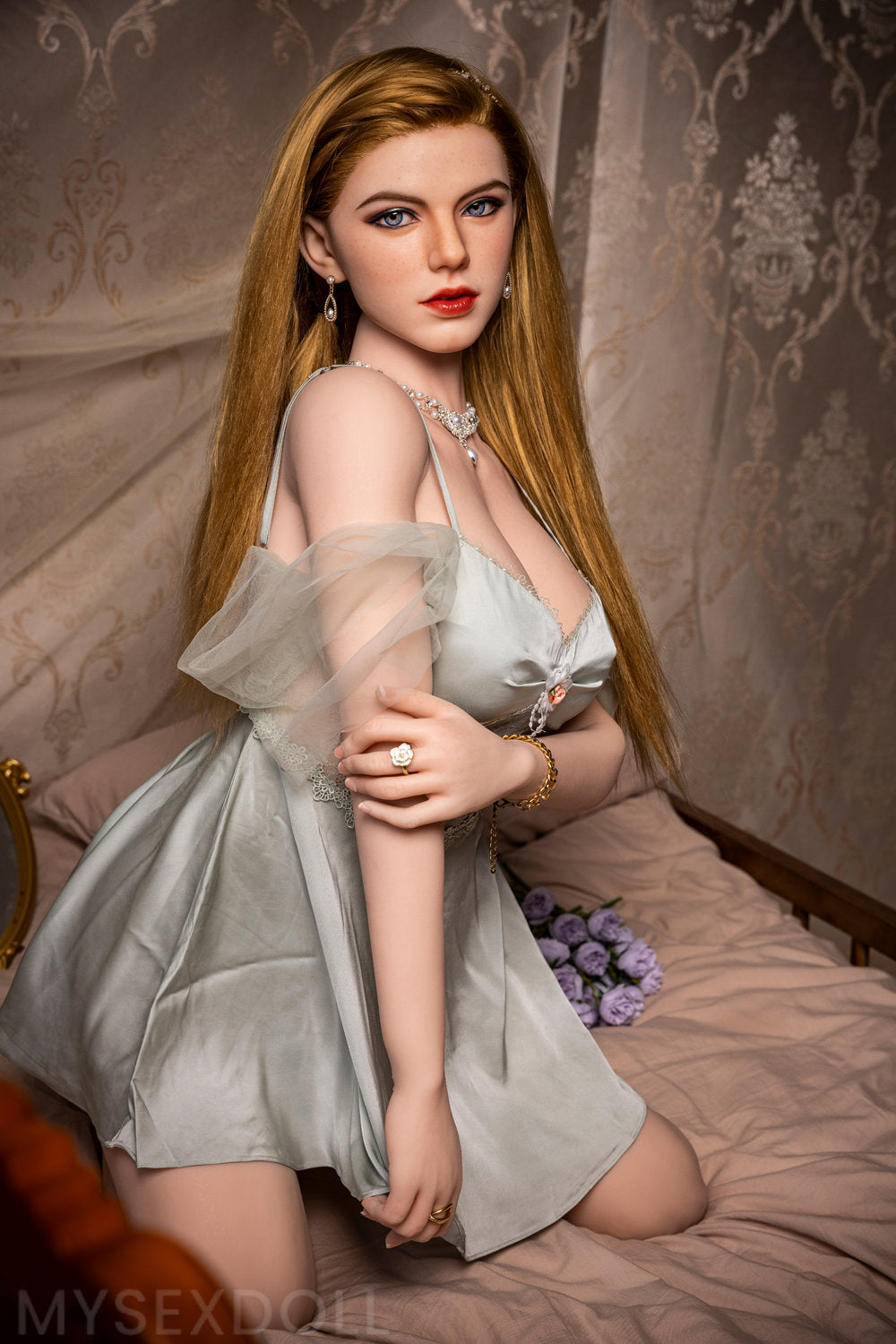Starpery | Margie 5Ft 6/167cm lifelike Large Breast Silicone Head Sex Doll (Customizable)