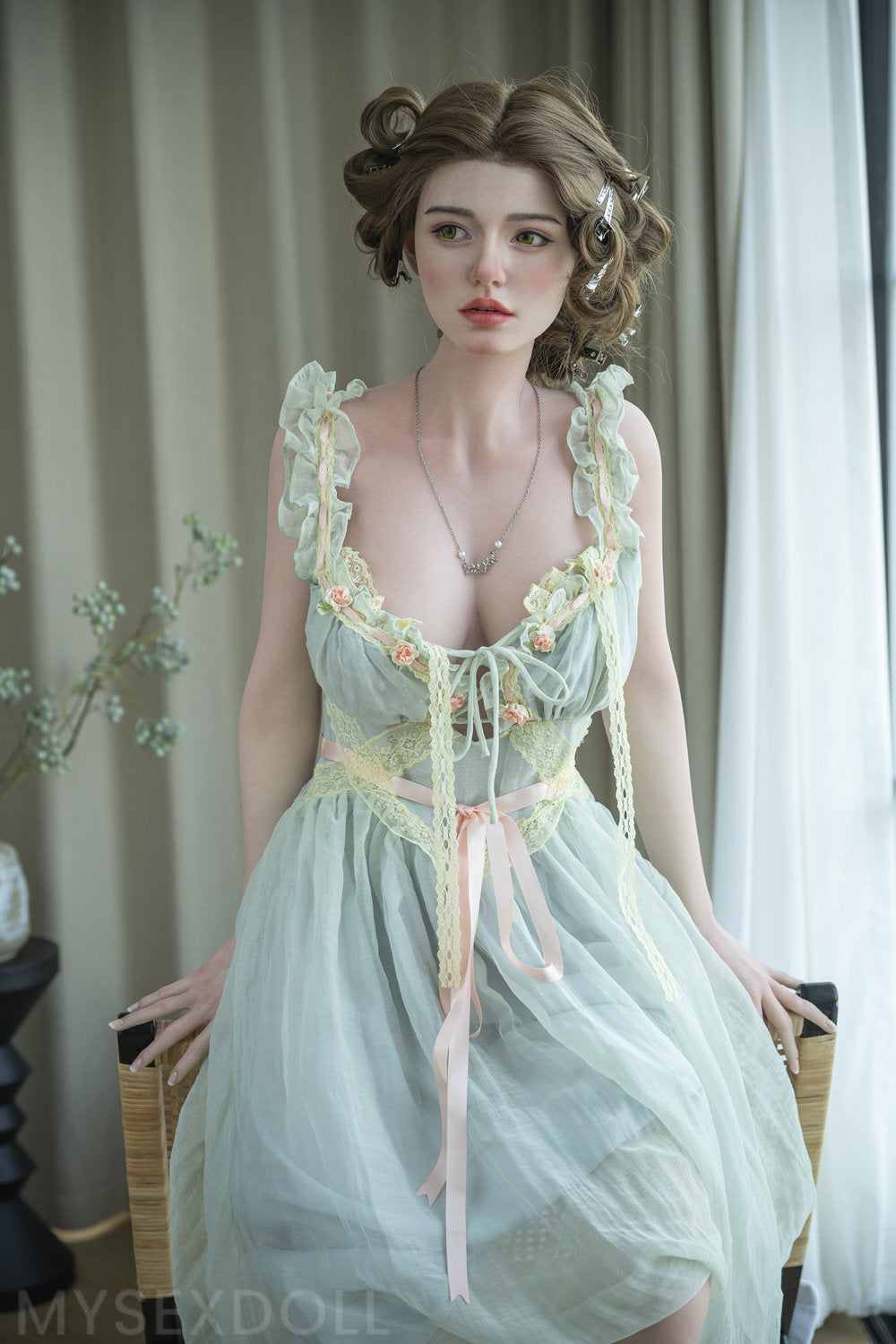 Starpery | Alondra 5Ft 7/171cm Refined Medium Breast Silicone Head Sex Doll (Customizable)