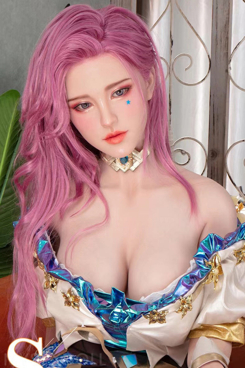 Starpery | Gertrude 5Ft 7/171cm Realistic Medium Breast Silicone Head Sex Doll (Customizable)