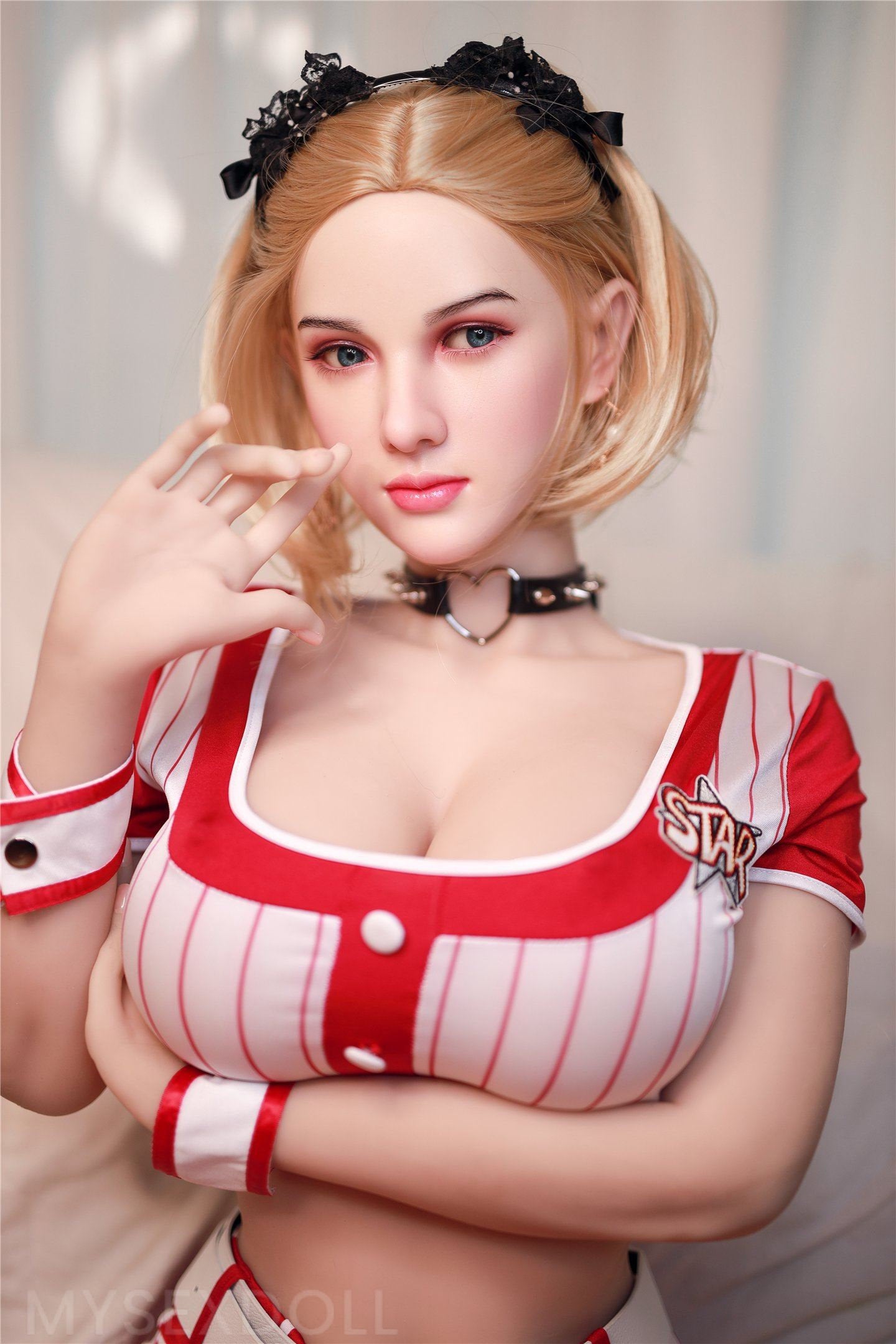 JY | Madaline 5ft 4/164cm Charming Large Breast Silicone Head Sex Doll  (Customizable)