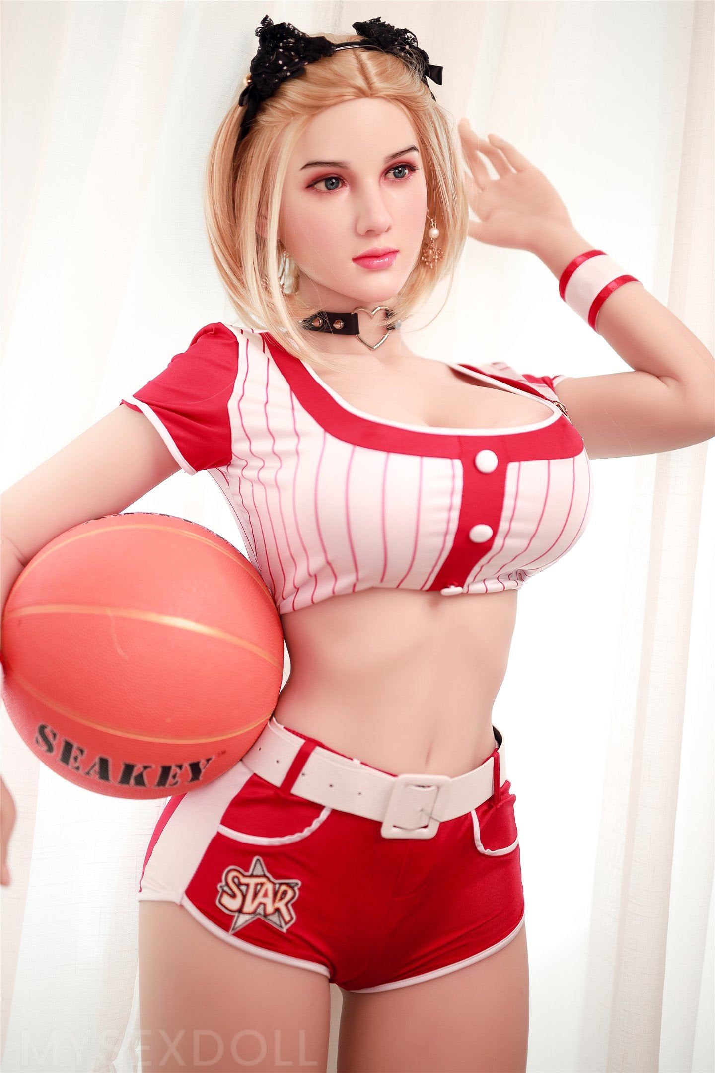 JY | Madaline 5ft 4/164cm Charming Large Breast Silicone Head Sex Doll  (Customizable)