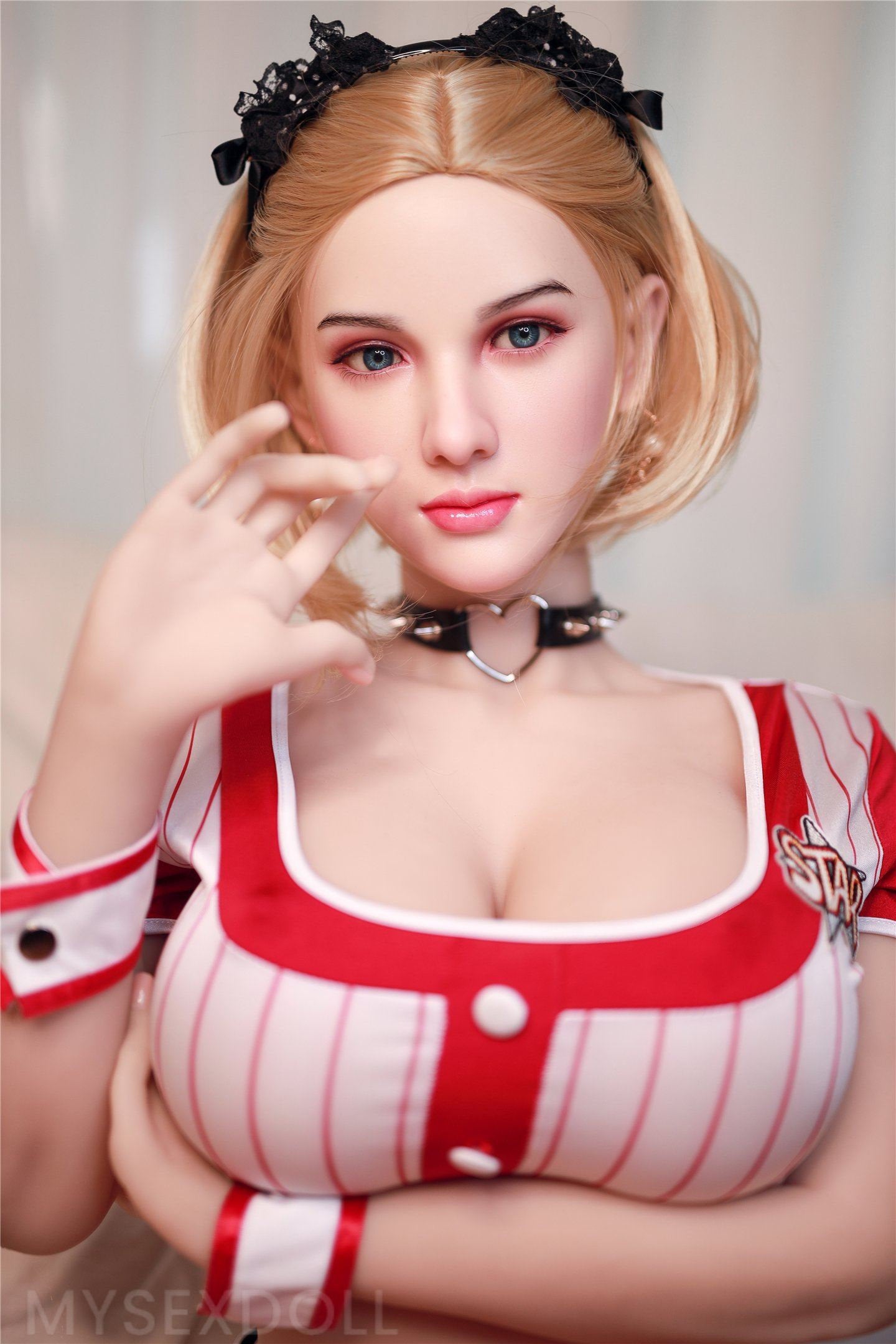 JY | Madaline 5ft 4/164cm Charming Large Breast Silicone Head Sex Doll  (Customizable)