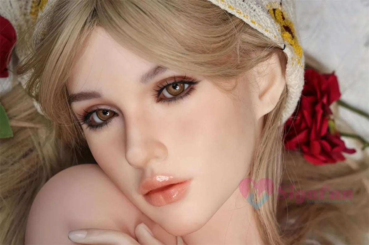 Sigafun | Lorina 5Ft 4/163cm Flexible Large Breast Silicone Head Sex Doll (US Stock )
