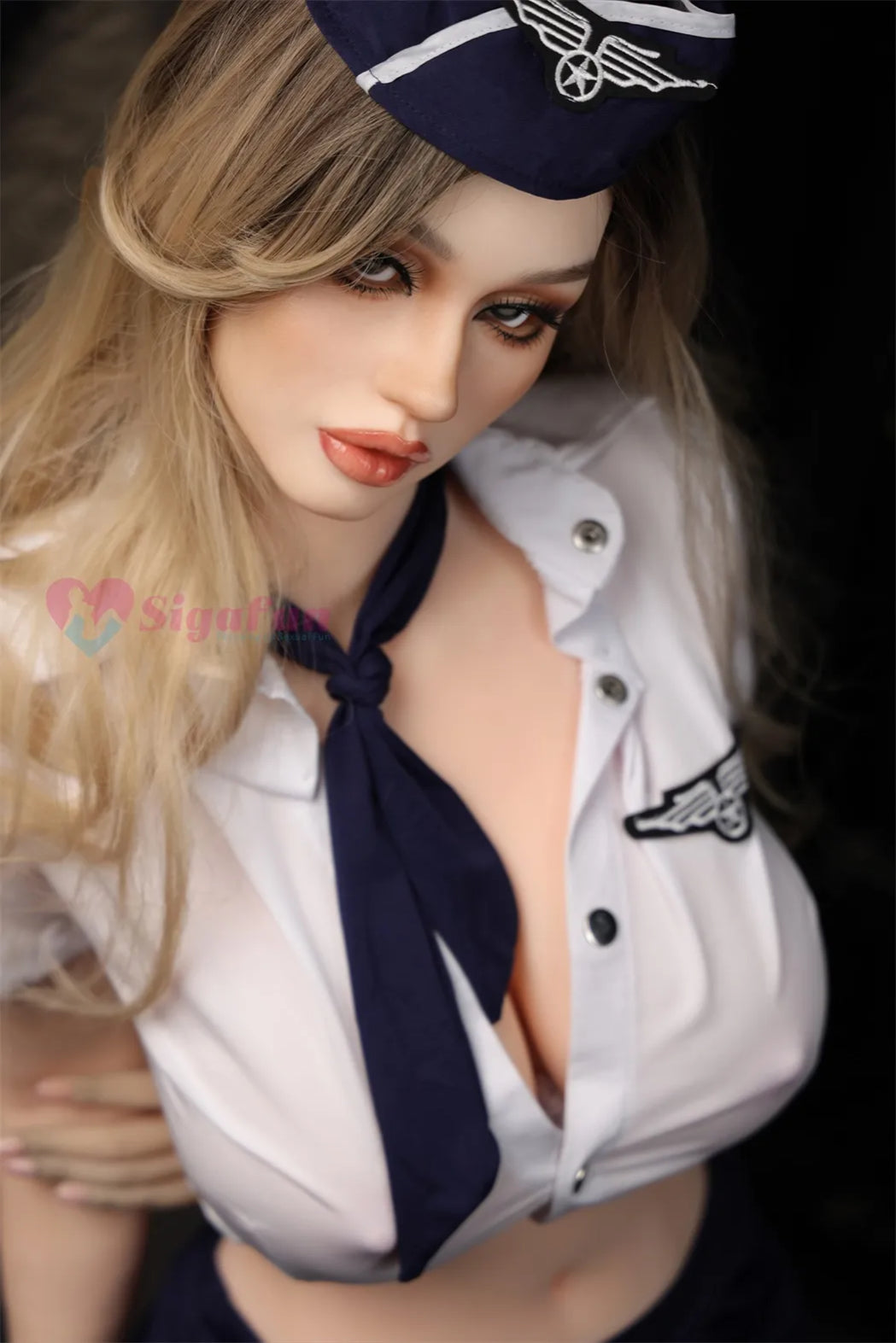Sigafun | Marquetta 5Ft 3/159cm Engaging Large Breast Silicone Head Sex Doll (US Stock)