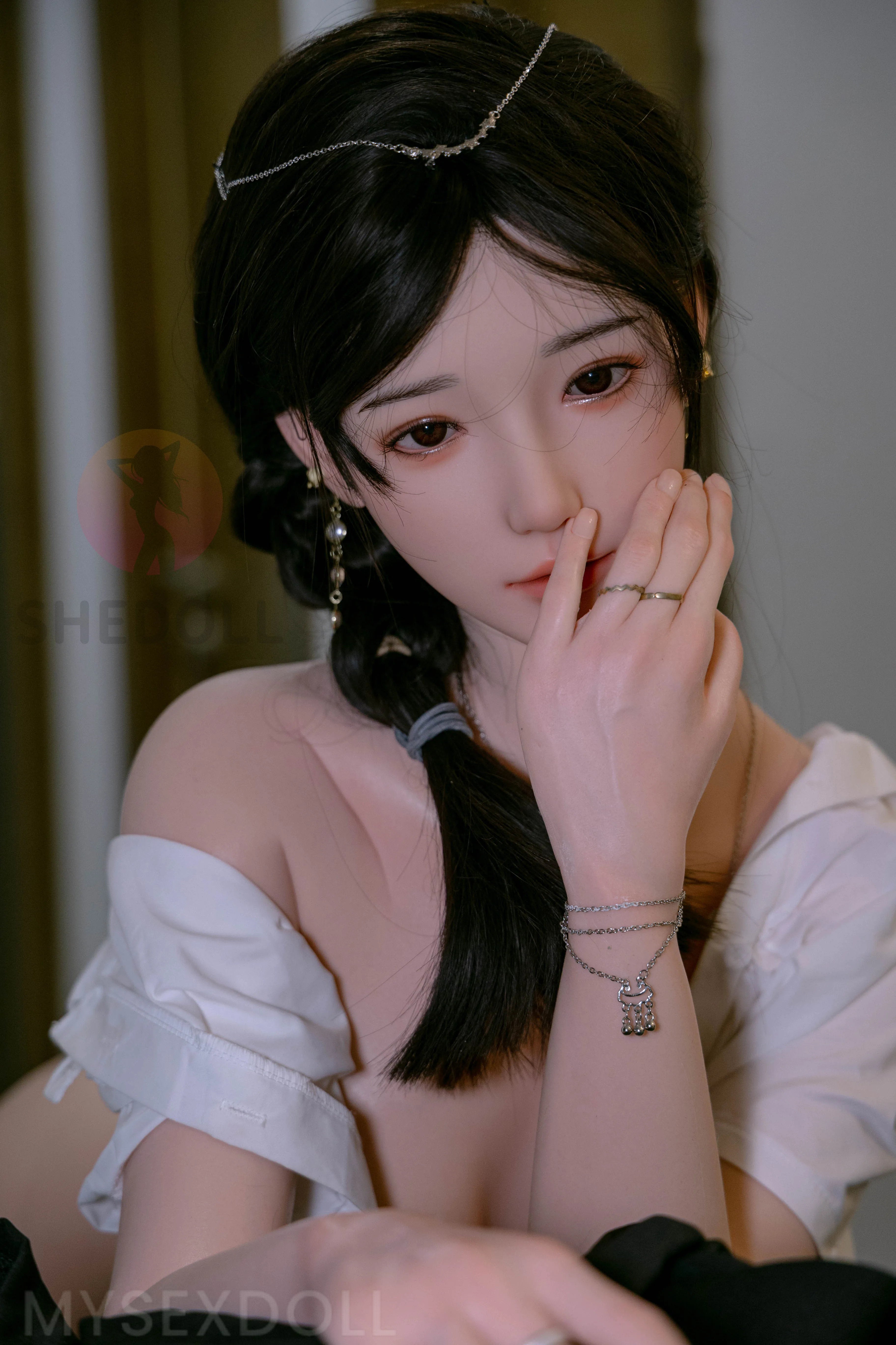 SHEDOLL | Ondina 5Ft 5/165cm Realistic Large Breast Silicone Head Sex Doll (Customizable)