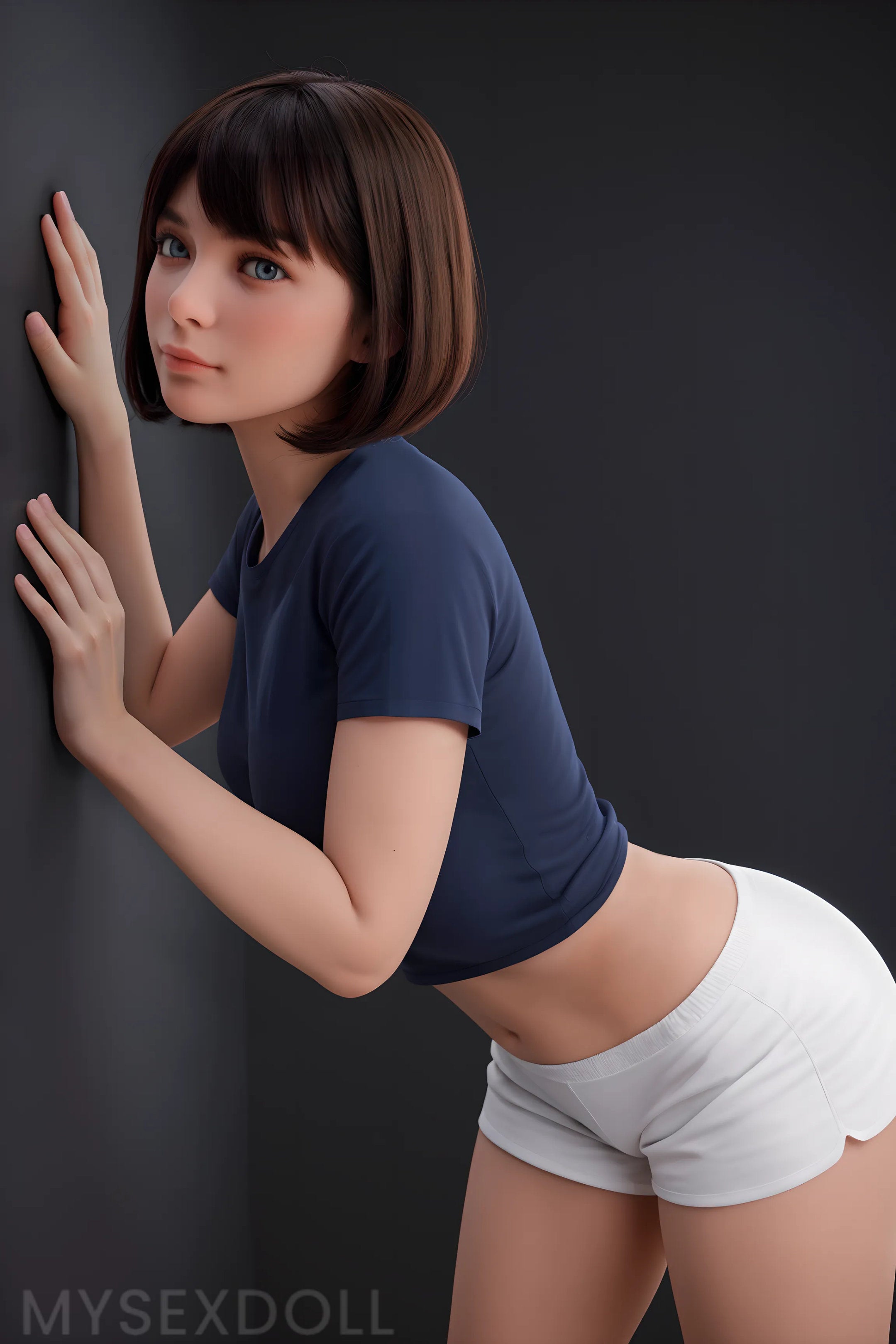 Aibei | Johnna 4ft 11/151cm Flexible Large Breast Silicone Head Sex Doll (Customizable)