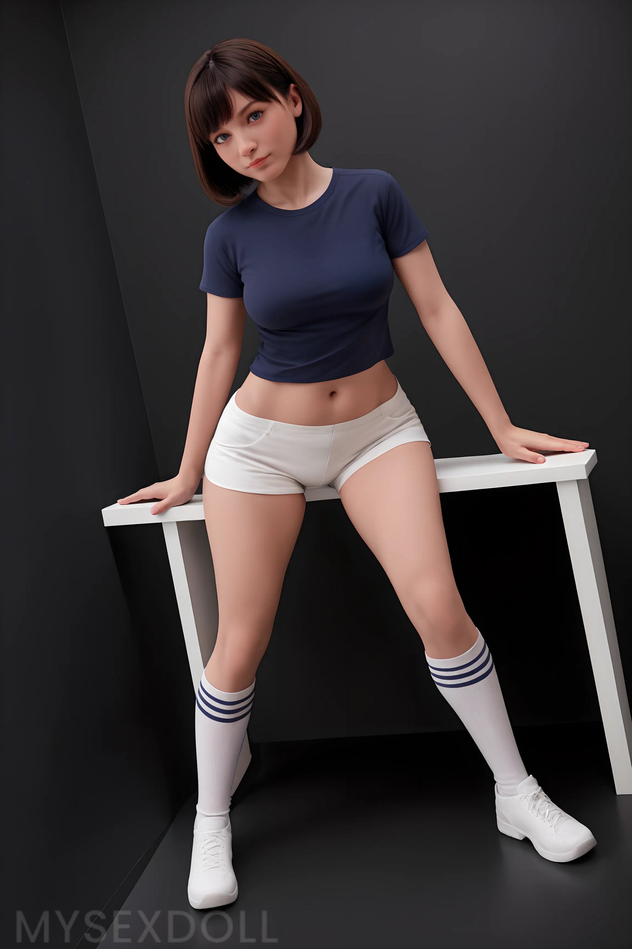 Aibei | Johnna 4ft 11/151cm Flexible Large Breast Silicone Head Sex Doll (Customizable)