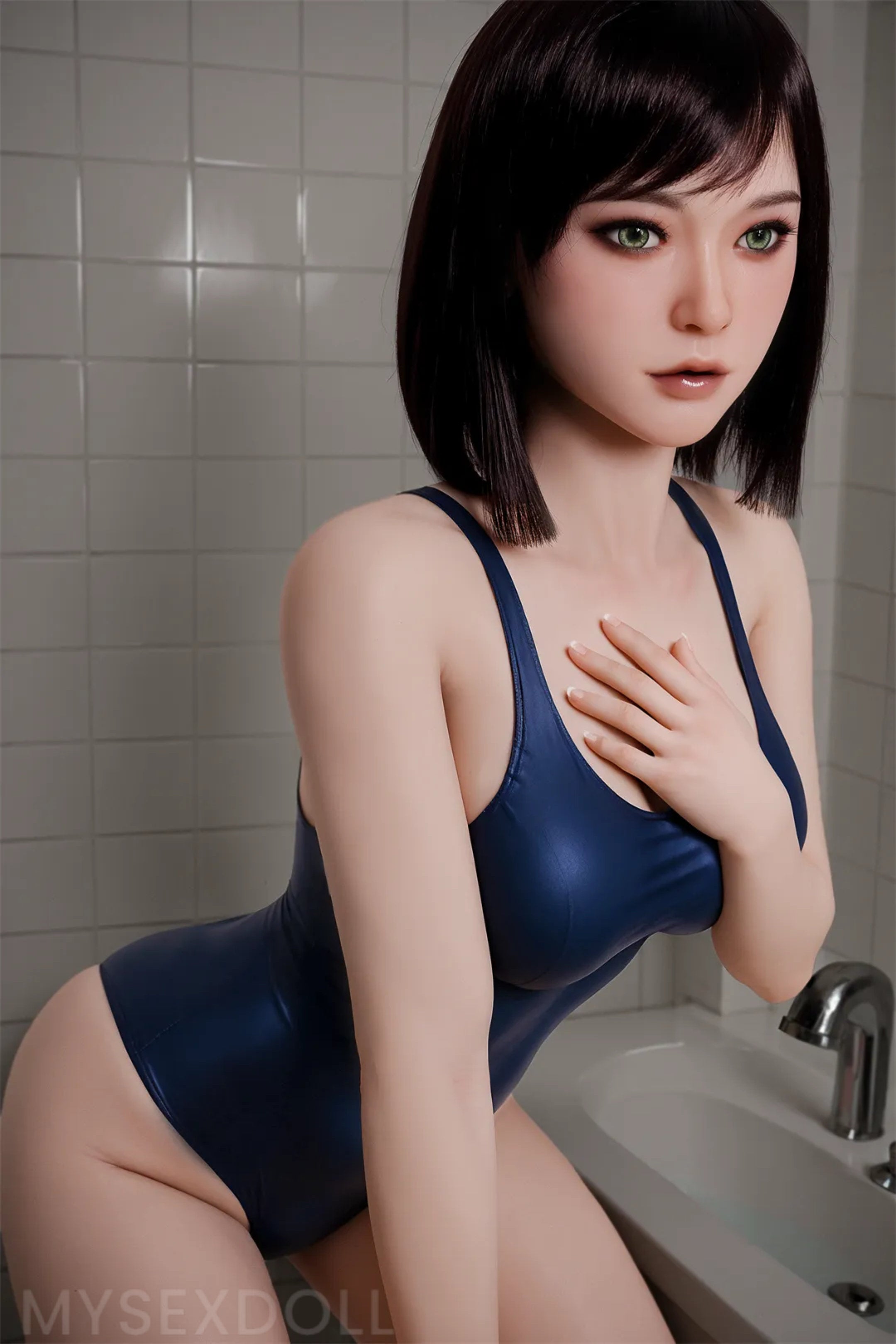 Aibei | Magali 5ft 5/166cm Flawless Large Breast Silicone Head Sex Doll (Customizable)
