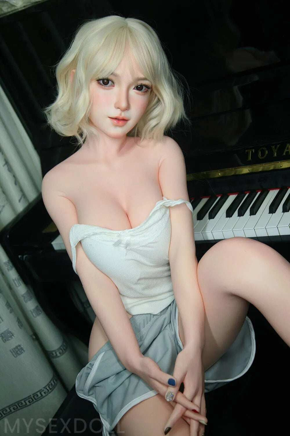 BQ Doll | Hepsiba 4Ft 11/150cm Realistic Medium Breast Silicone Sex Doll (Customizable)