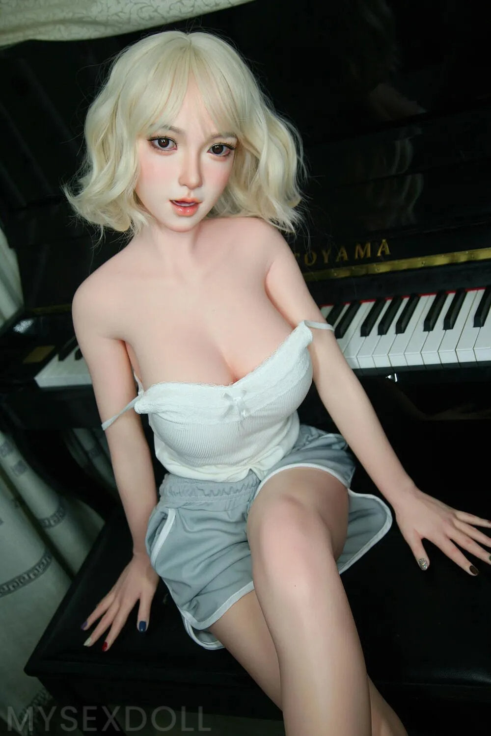 BQ Doll | Hepsiba 4Ft 11/150cm Realistic Medium Breast Silicone Sex Doll (Customizable)
