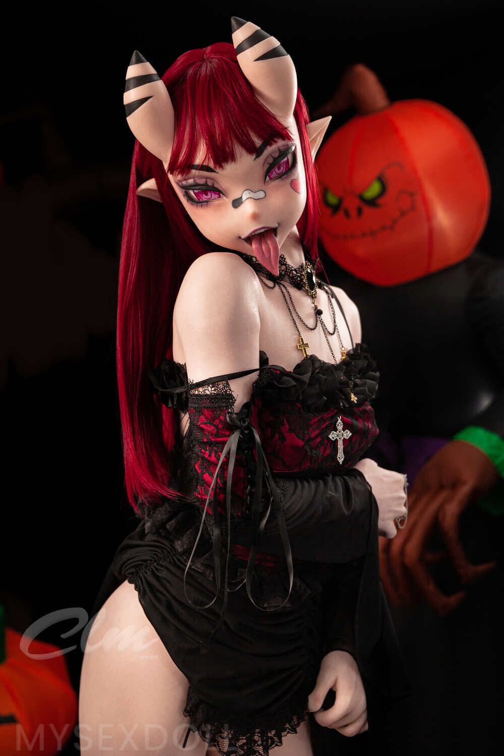 Climax | Morgana 5ft 2/157cm Refined Small Breast Silicone  Sex Doll (Customizable)