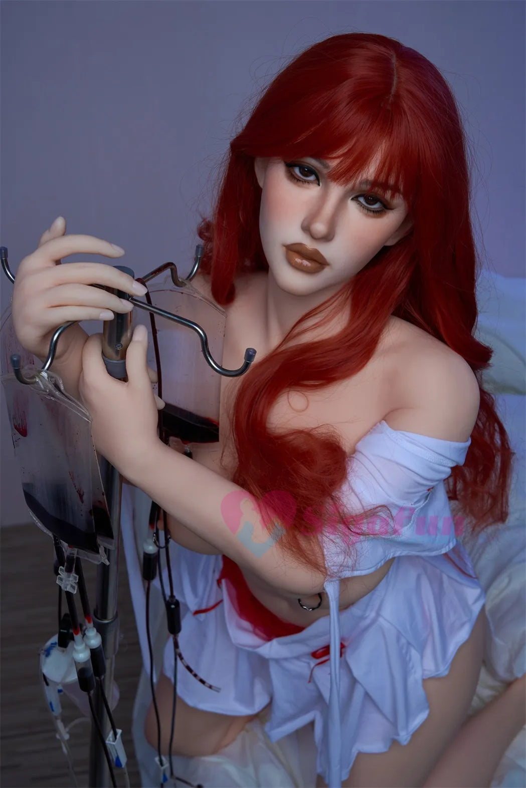 Sigafun | Marilu 5Ft 5/164cm Elastic Large Breast Silicone Head Sex Doll (US Stock)