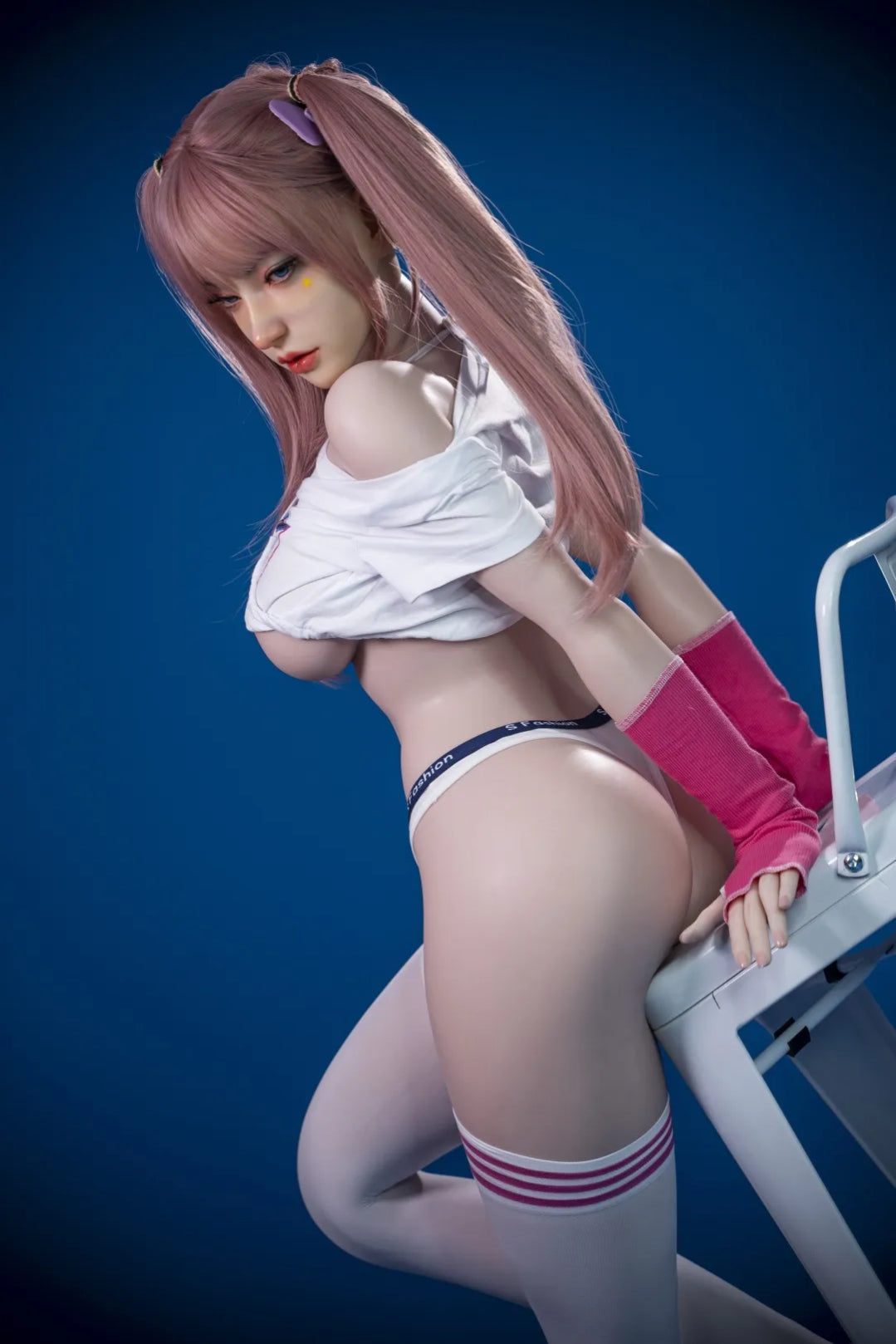 SY  | Lindy 5ft 4/163cm Delicate Large Breast Silicone Head Sex Doll (Customizable)