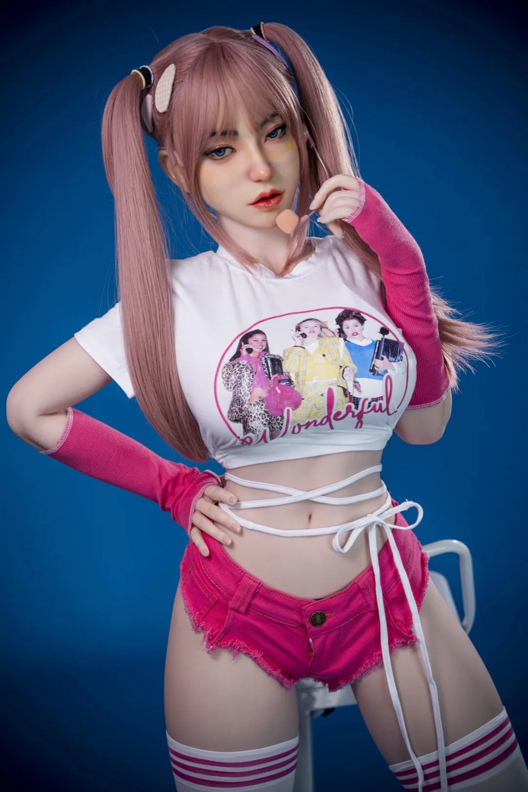 SY  | Lindy 5ft 4/163cm Delicate Large BreastSilicone Sex Doll (US Stock)