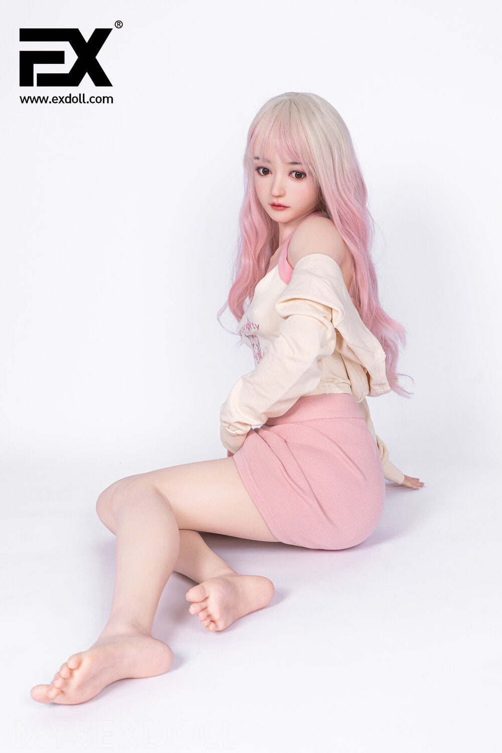 DS Doll/Ex Doll | Pansy 5Ft 1/155cm Realistic Small Breast Silicone Sex Doll (Customizable)