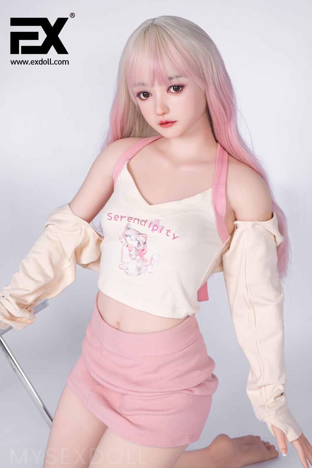 DS Doll/Ex Doll | Pansy 5Ft 1/155cm Realistic Small Breast Silicone Sex Doll (Customizable)