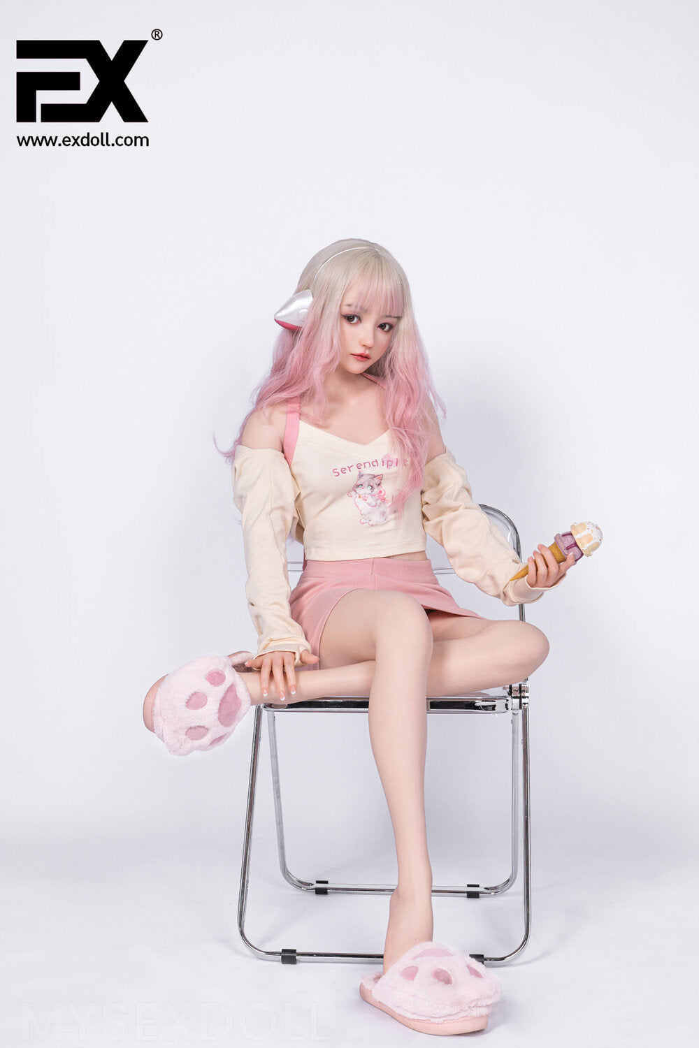 DS Doll/Ex Doll | Pansy 5Ft 1/155cm Realistic Small Breast Silicone Sex Doll (Customizable)