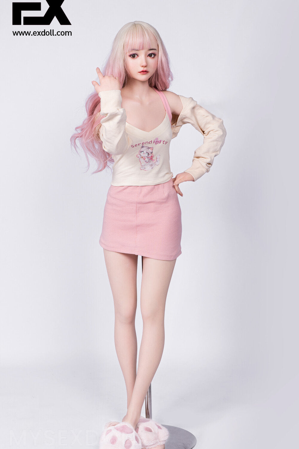 DS Doll/Ex Doll | Pansy 5Ft 1/155cm Realistic Small Breast Silicone Sex Doll (Customizable)