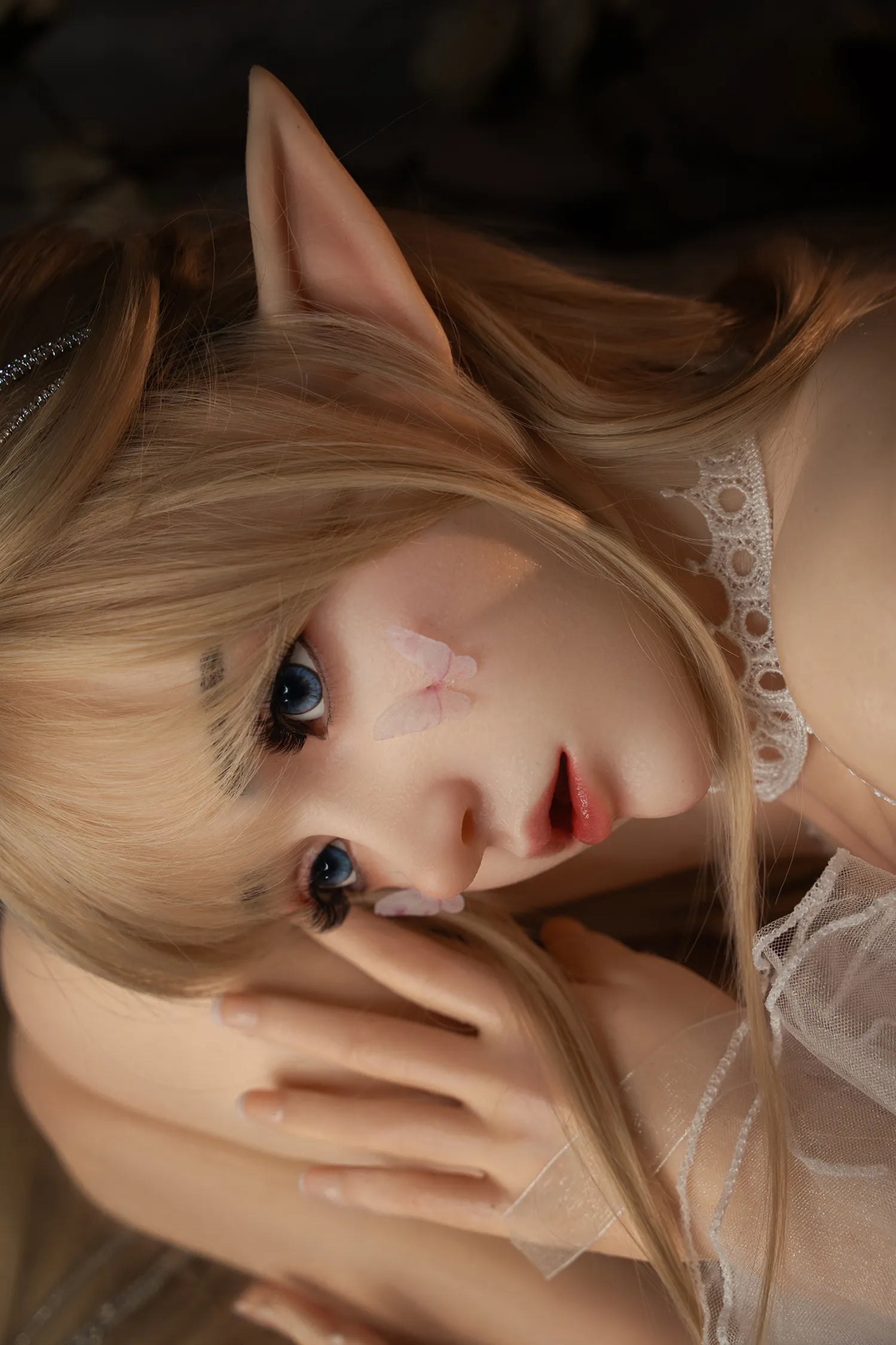 SY  | Marlys 4Ft 11  /150cm Delicate Small Breast Silicone Sex Doll (US Stock)