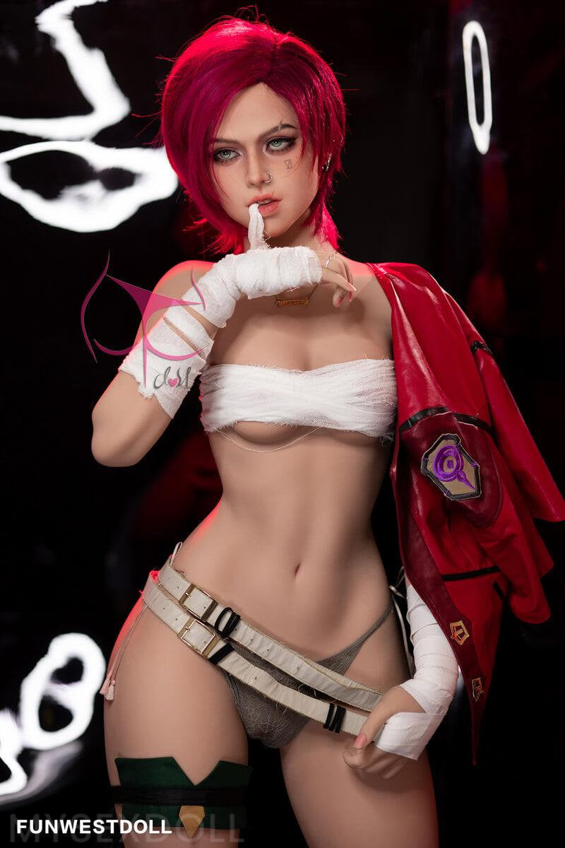Funwest | Kendra 5ft 2/157cm Refined Small Breast TPE Sex Doll (Customizable)