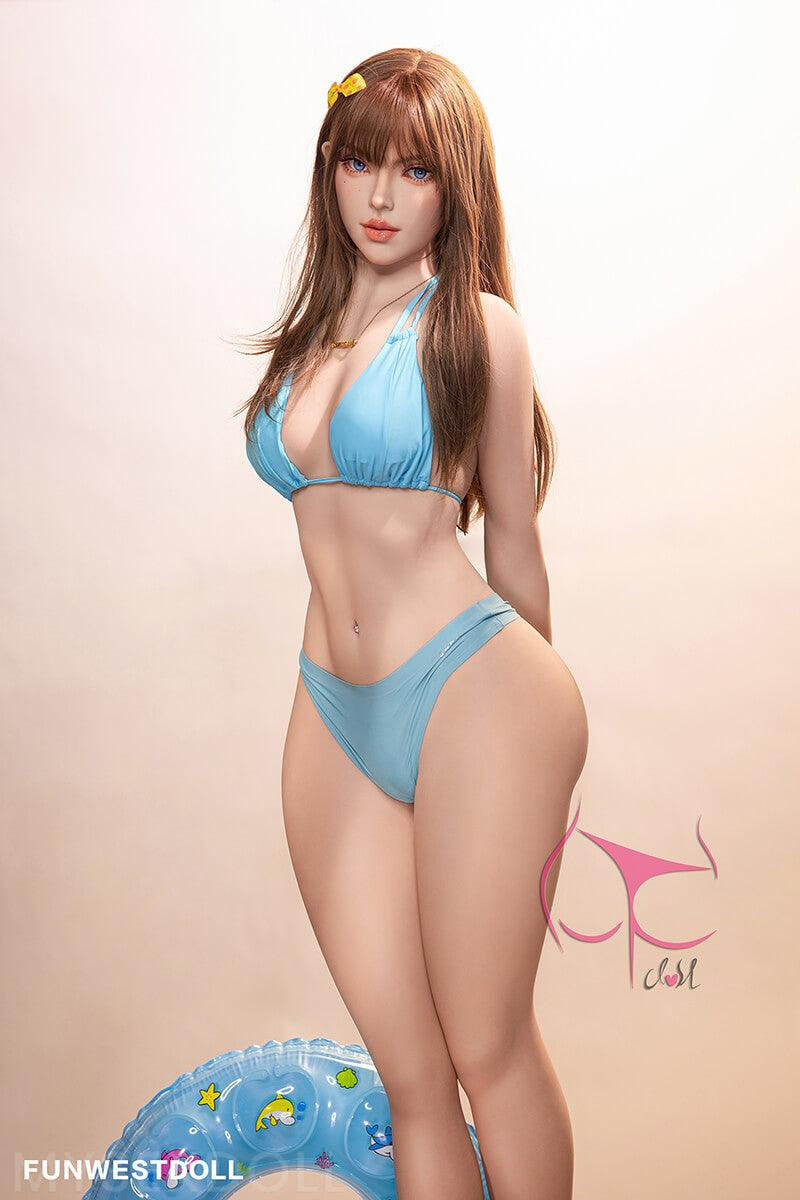 Funwest | Dolly 5ft 2/157cm Flexible Small Breast TPE Sex Doll (Customizable)
