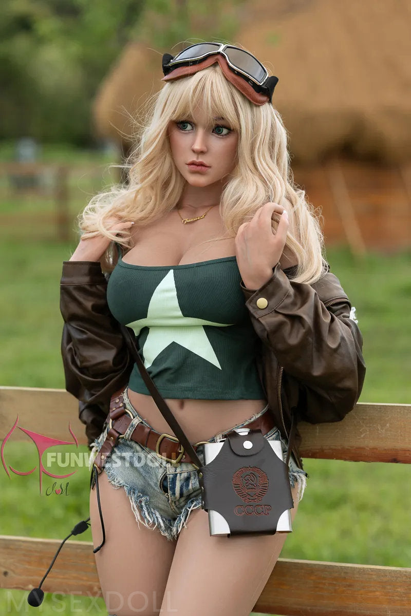 Funwest | Matilde 5ft 2/157cm Realistic Large Breast Silicone  Sex Doll (Customizable)
