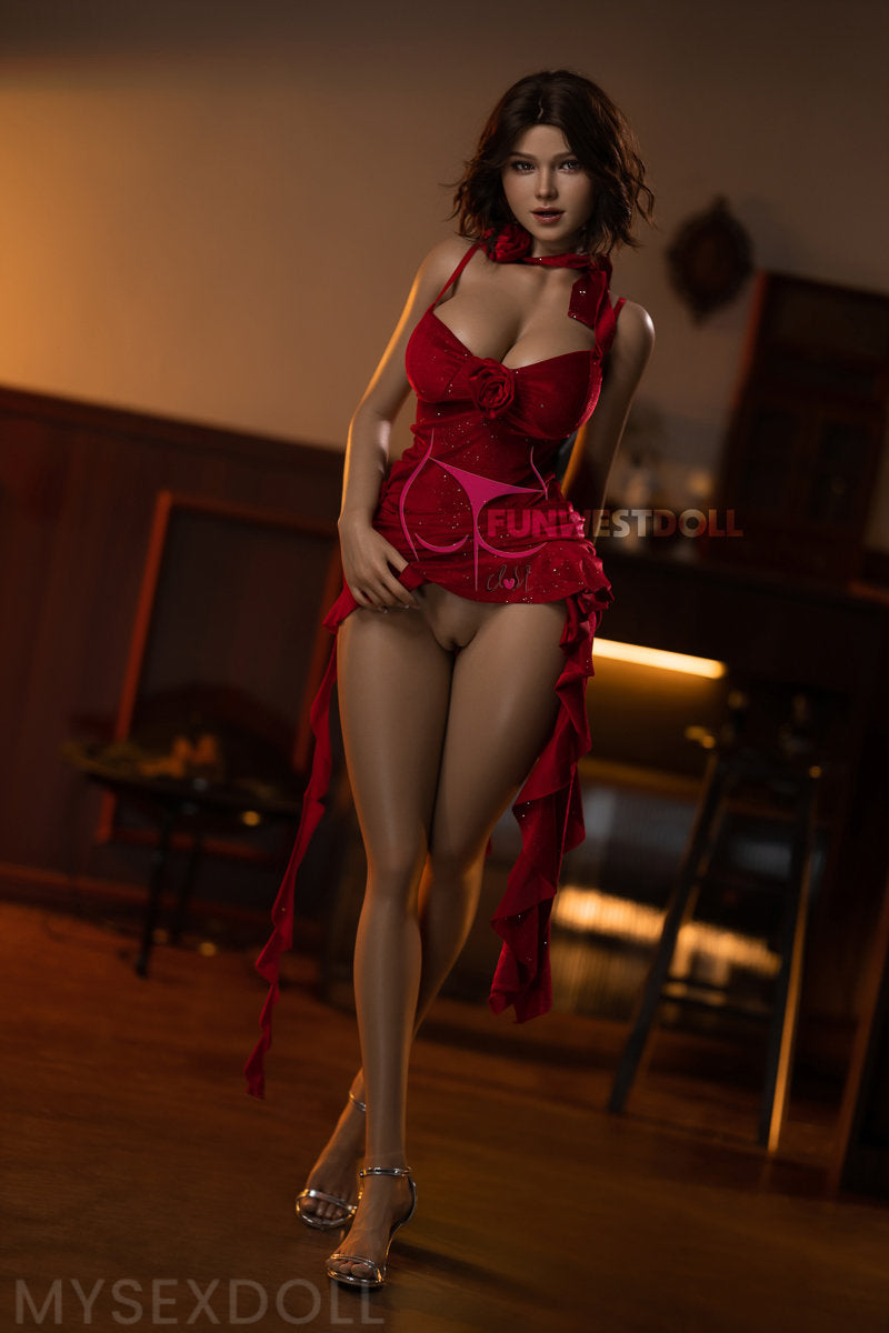 Funwest | Keena 5ft 2/157cm Refined Large Breast Silicone  Sex Doll (Customizable)