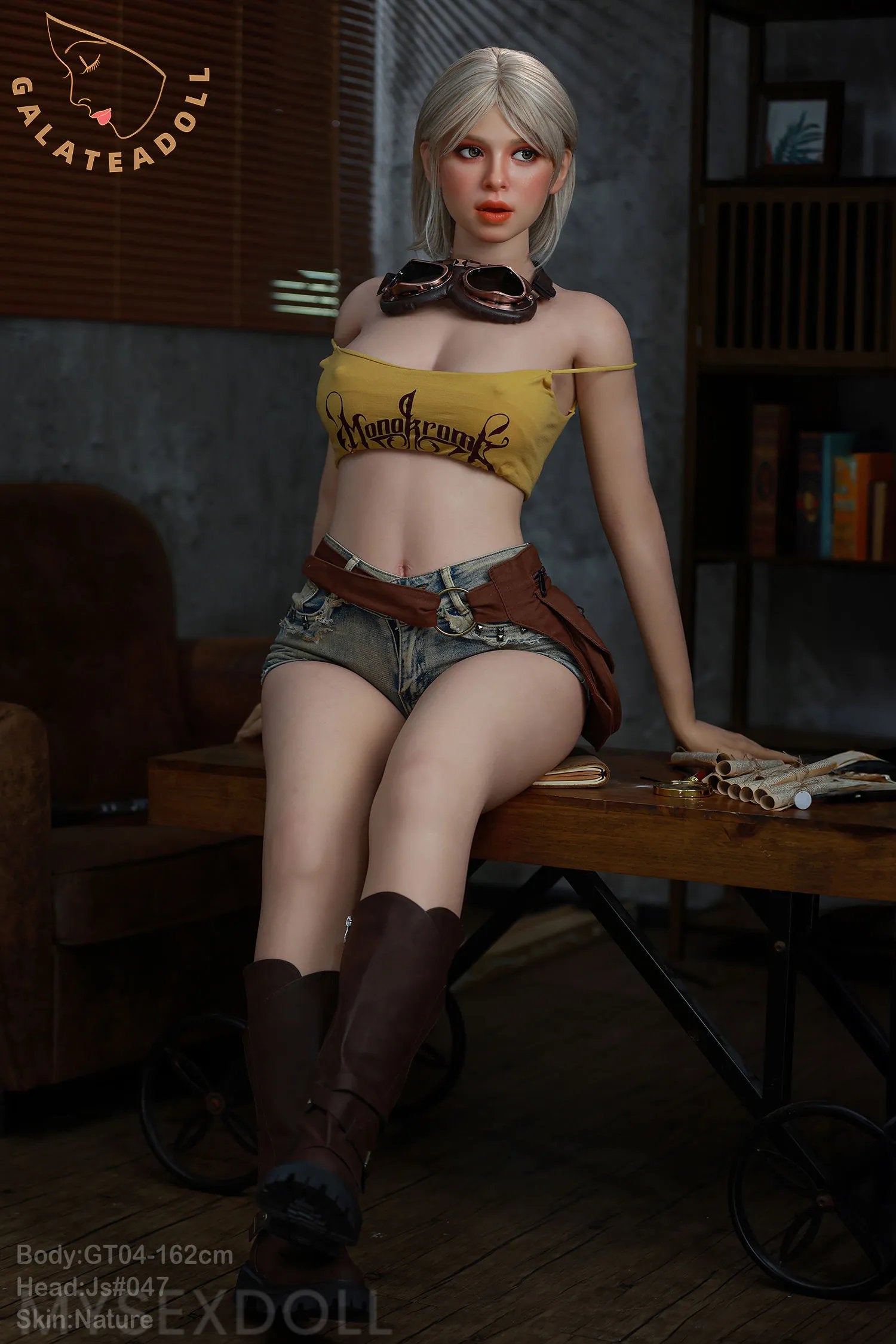 Galatea | Angeline 5Ft 3/162cm Elastic Medium Breast Silicone Sex Doll (Customizable)