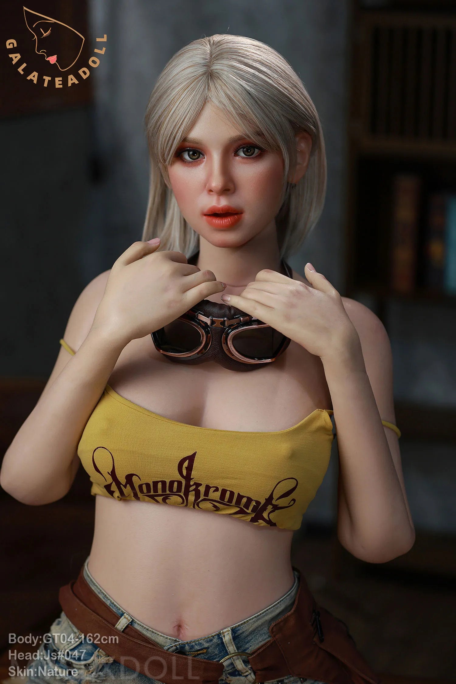 Galatea | Angeline 5Ft 3/162cm Elastic Medium Breast Silicone Sex Doll (Customizable)