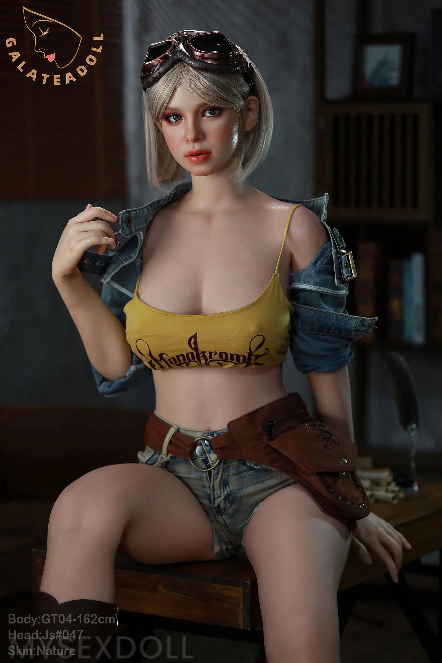 Galatea | Angeline 5Ft 3/162cm Elastic Medium Breast Silicone Sex Doll (Customizable)