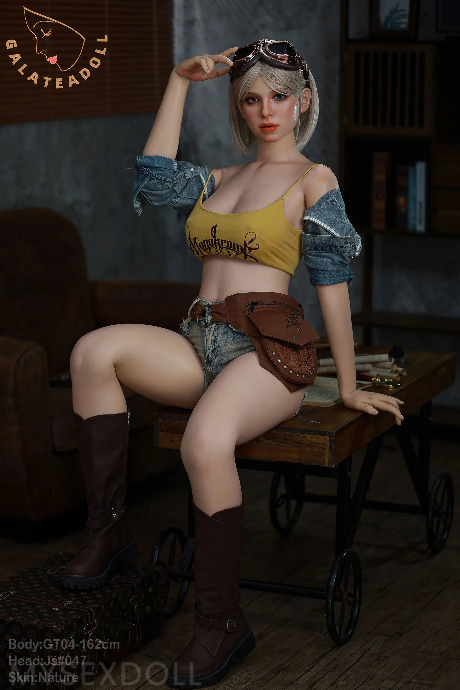 Galatea | Angeline 5Ft 3/162cm Elastic Medium Breast Silicone Sex Doll (Customizable)