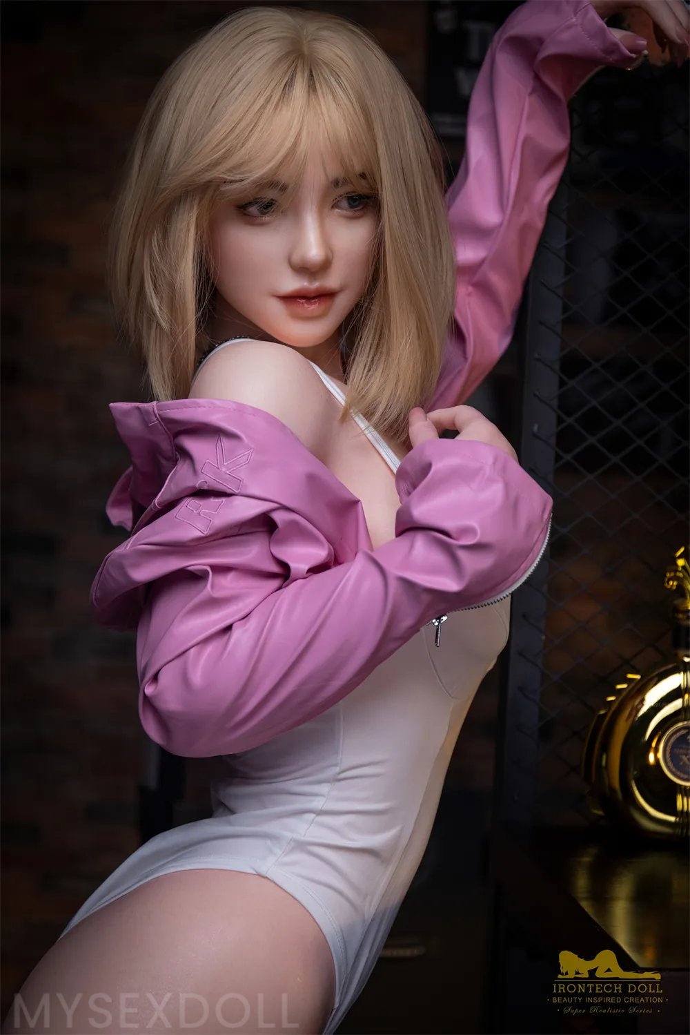 Irontech | Chana 5Ft 7/169cm lifelike Small Breast Silicone Sex Doll (Customizable)