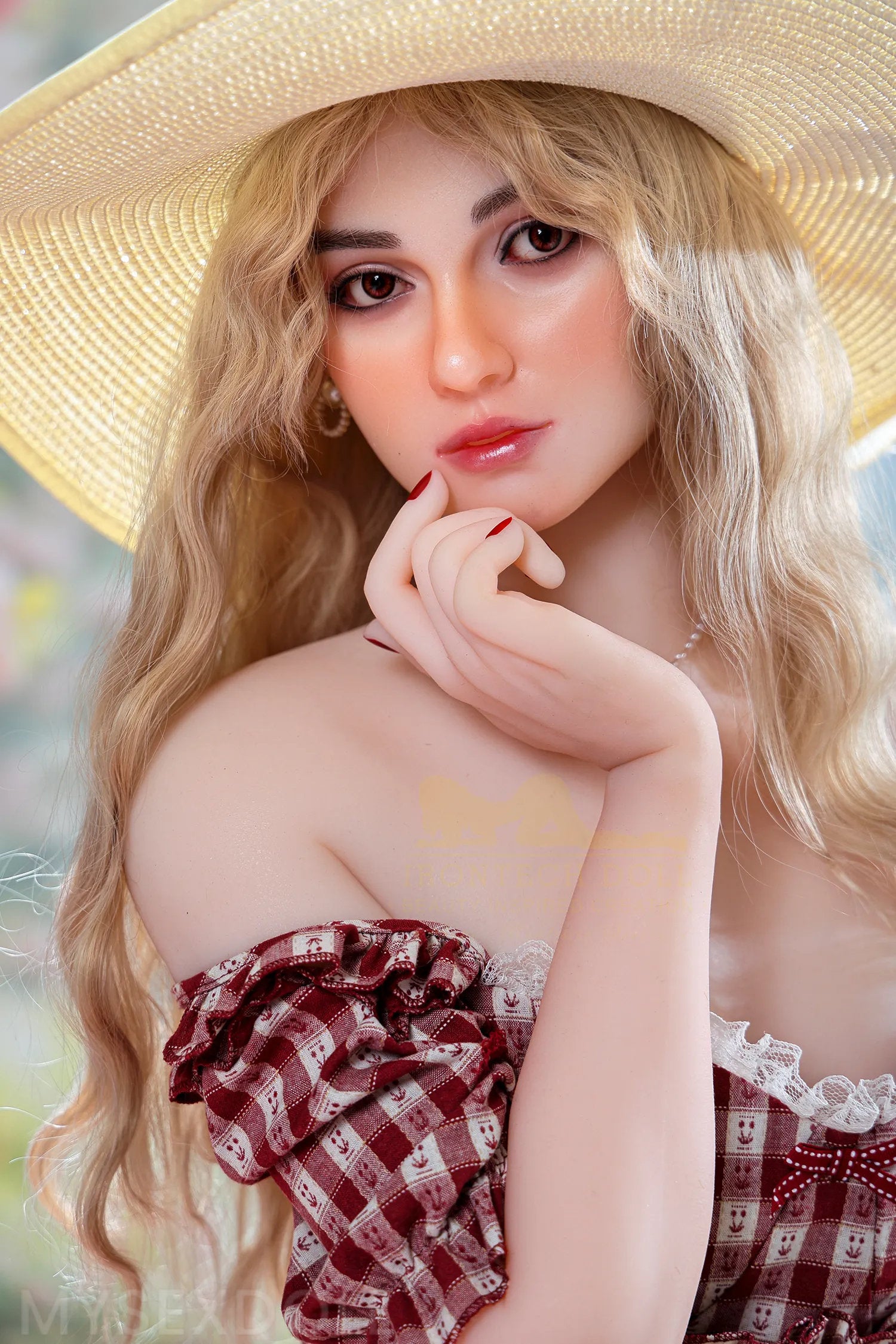 Irontech | Linnea 5Ft 3/162cm lifelike Small Breast Silicone Head Sex Doll (Customizable)