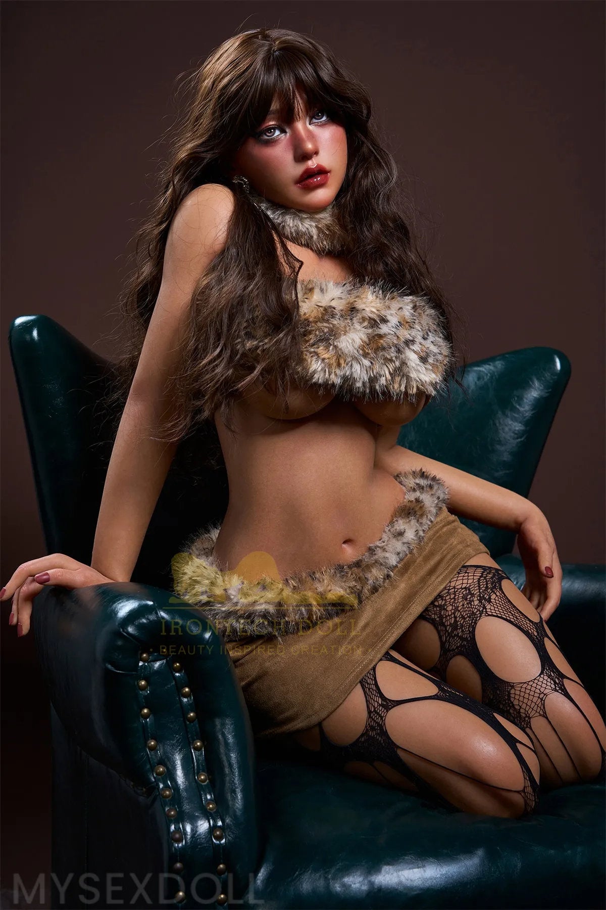 Irontech | Latina 5Ft 4/164cm Elastic Large Breast Silicone Sex Doll (Customizable)