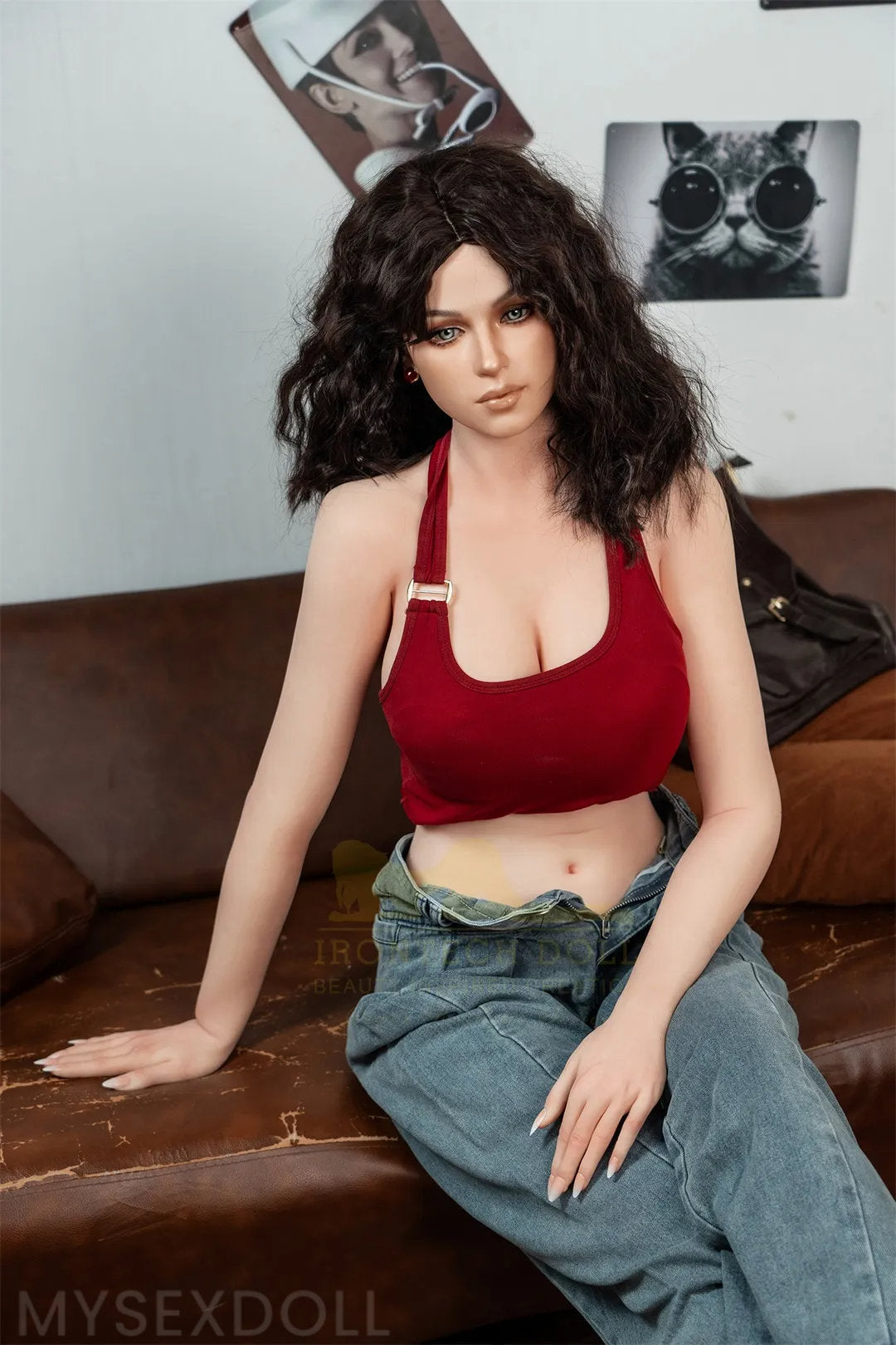 Irontech | Melissa 5Ft 5/166cm Realistic Large Breast Silicone Sex Doll (Customizable)