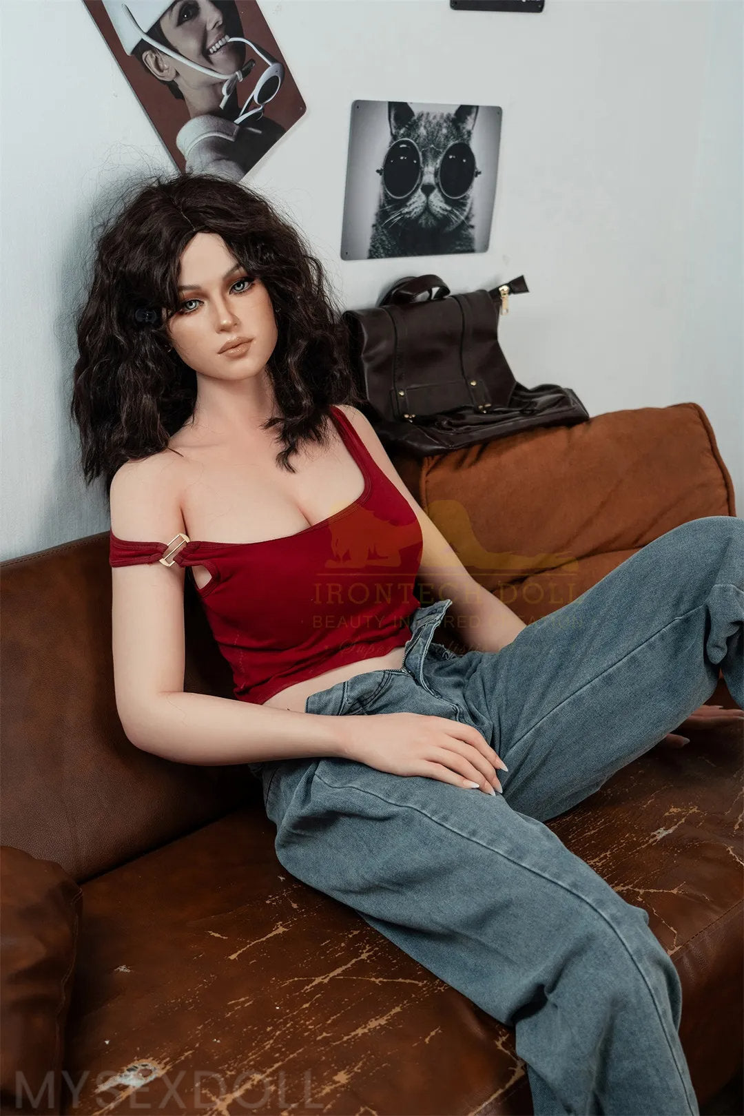Irontech | Melissa 5Ft 5/166cm Realistic Large Breast Silicone Sex Doll (Customizable)