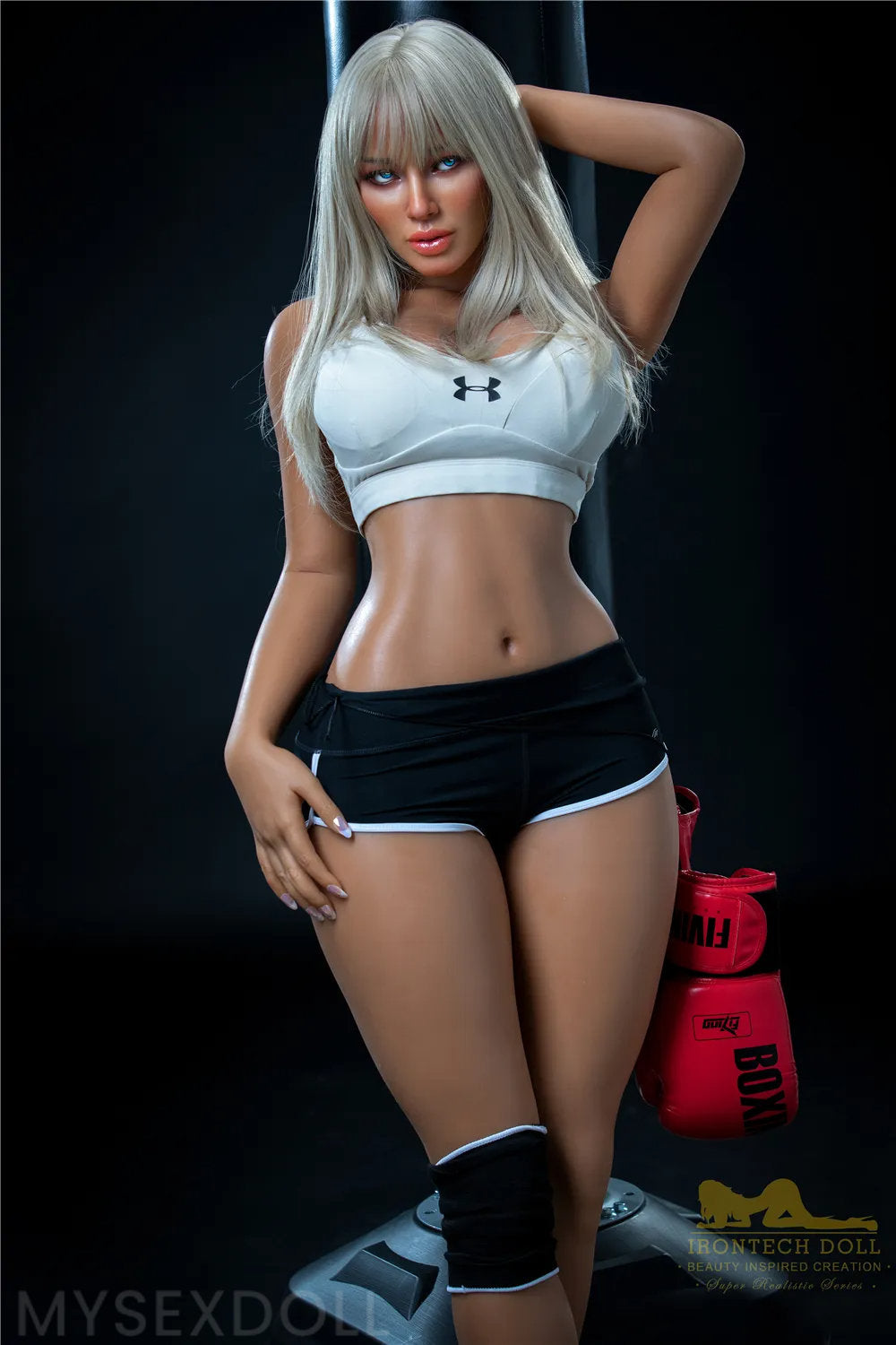 Irontech | Carley 5Ft 4/164cm Realistic Large Breast Silicone Sex Doll (Customizable)