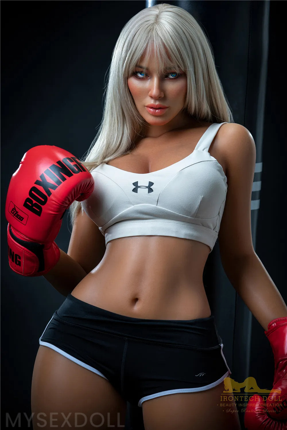 Irontech | Carley 5Ft 4/164cm Realistic Large Breast Silicone Sex Doll (Customizable)