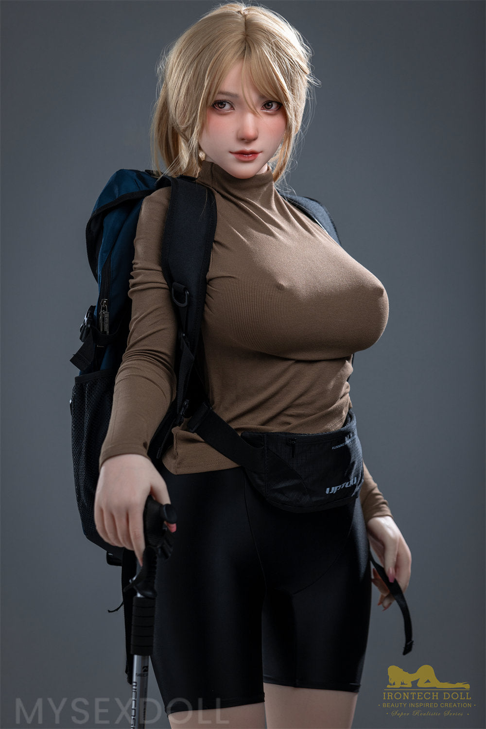 Irontech | Marielle 5ft 4/165cm Engaging Large Breast Silicone Sex Doll (US Stock)