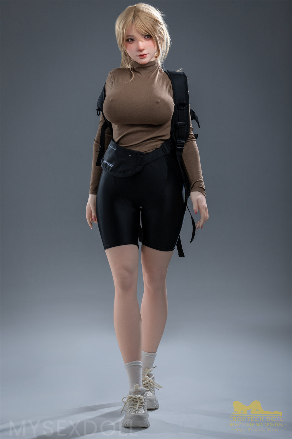 Irontech | Marielle 5ft 4/165cm Engaging Large Breast Silicone Sex Doll (US Stock)